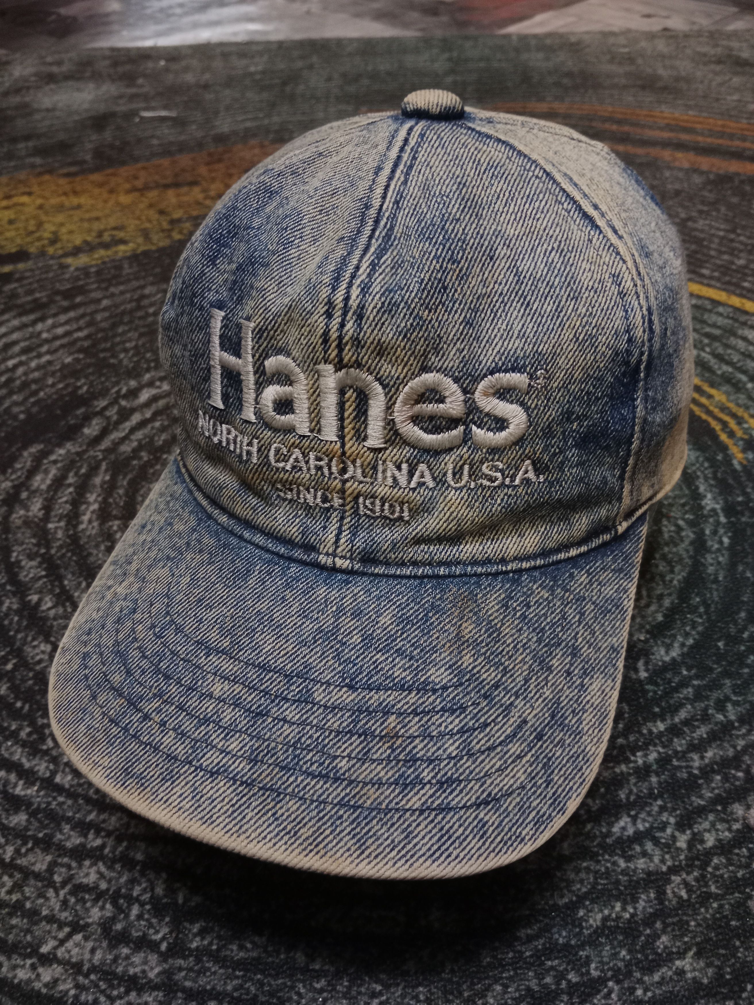 DENIM HANES HAT