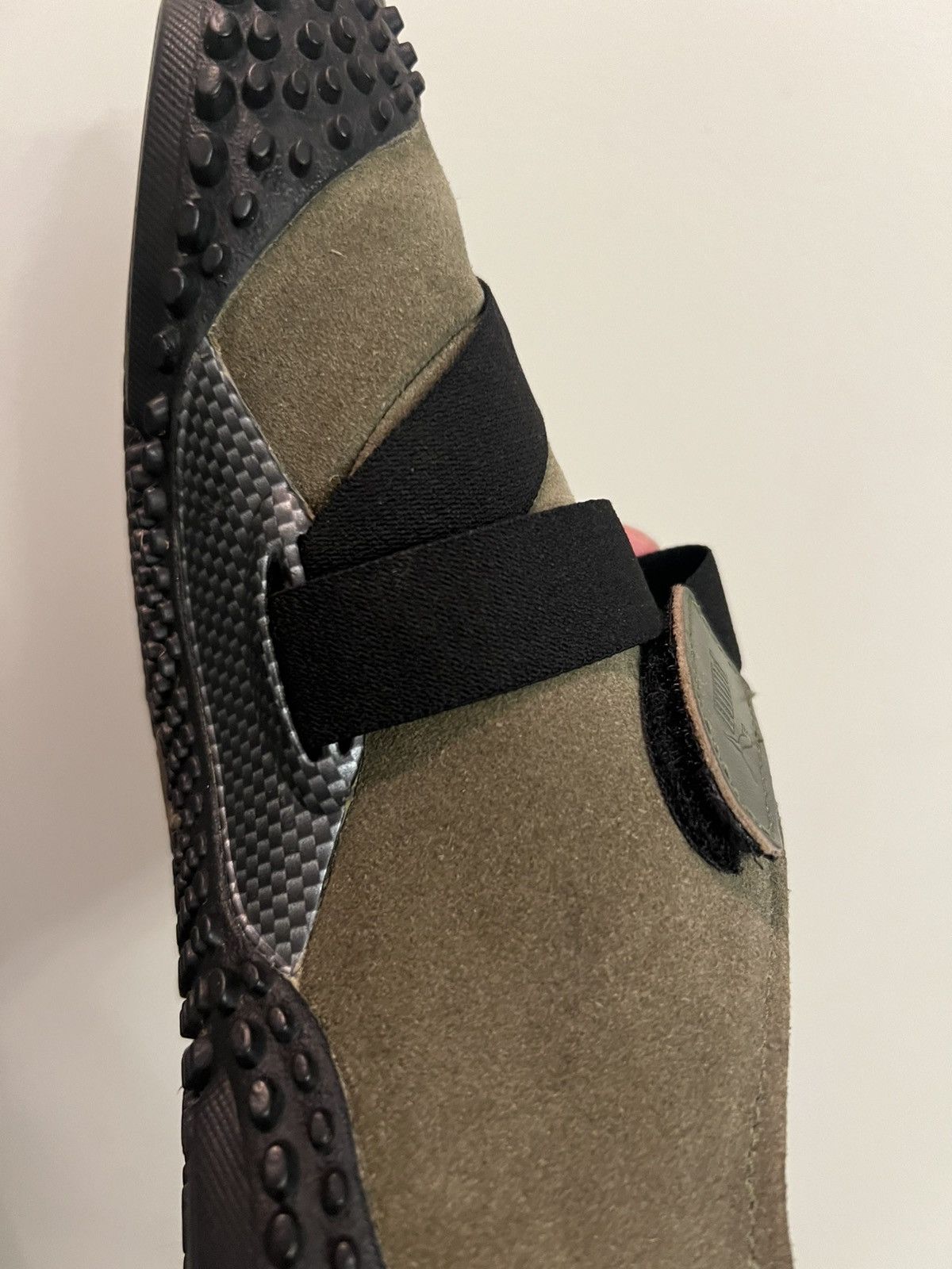 Japanese Brand × Puma × Vintage Vintage 00’s Puma Mostro Olive Leather Suede Low Sneakers Size US 8 / EU 41 - 3 Thumbnail