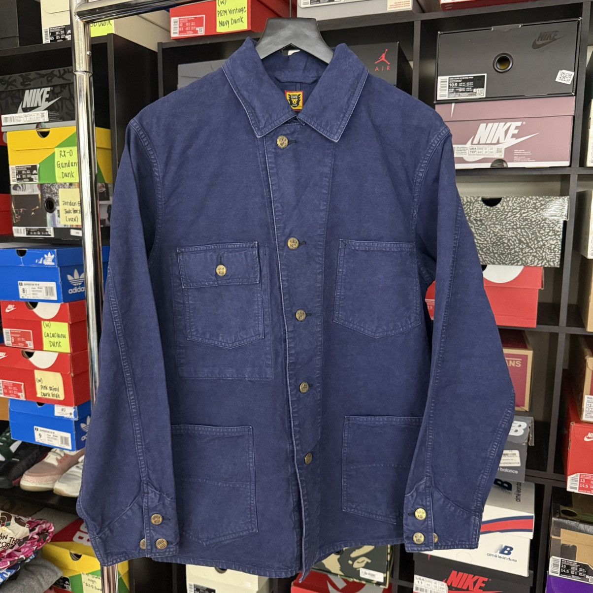 Human Made Human Made Garment Dyed Coverall Jacket Size US M / EU 48-50 / 2 - 1 Thumbnail