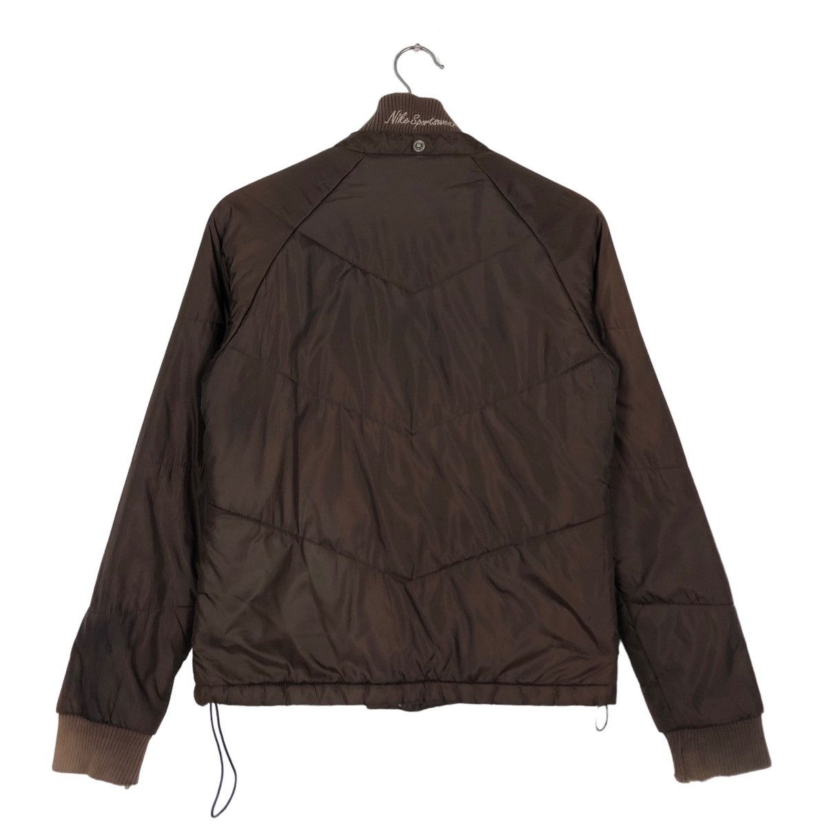 Nike 🔥90’s Vintage Bomber Jacket Nike Quilted Big Logo Size US M / EU 48-50 / 2 - 8 Thumbnail