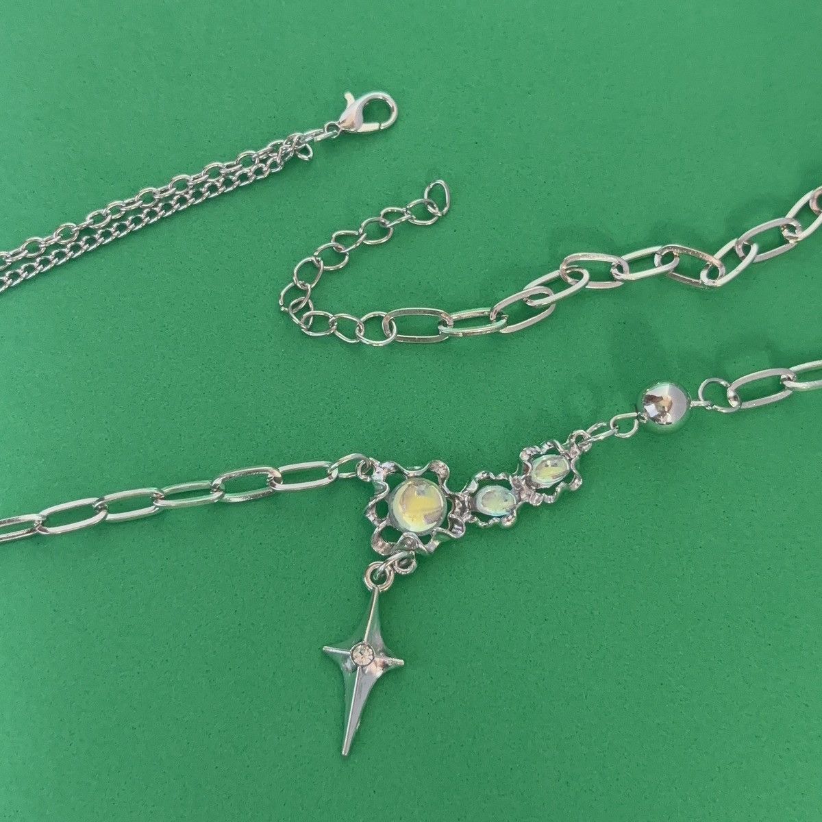 Other Moonstone Star Pendant Necklace for Men Women Size ONE SIZE - 2 Thumbnail