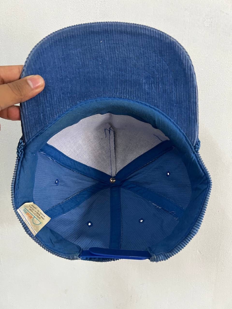 Vintage Vintage When There’s A will Corduroi Hat Size ONE SIZE - 8 Thumbnail