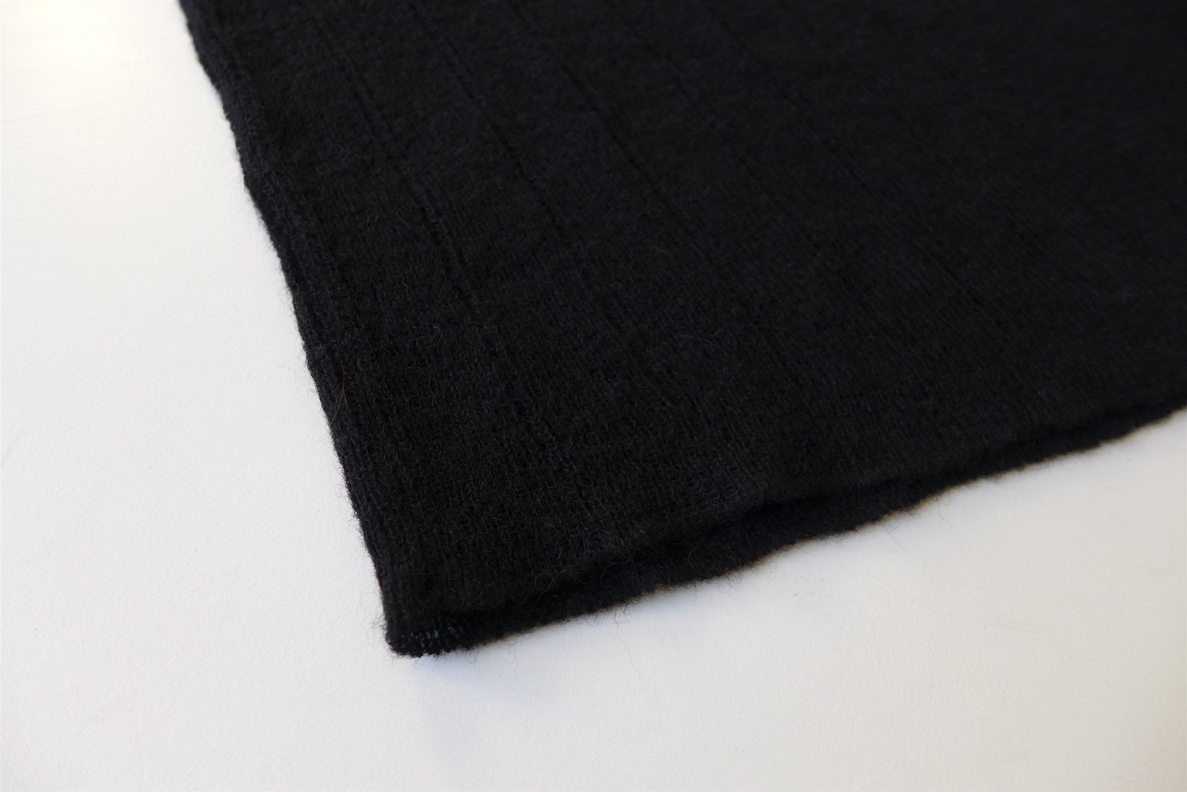 Saint Laurent Paris Saint Laurent Openwork Knit Sweater -- Black Alpaca Size US L / EU 52-54 / 3 - 16 Thumbnail