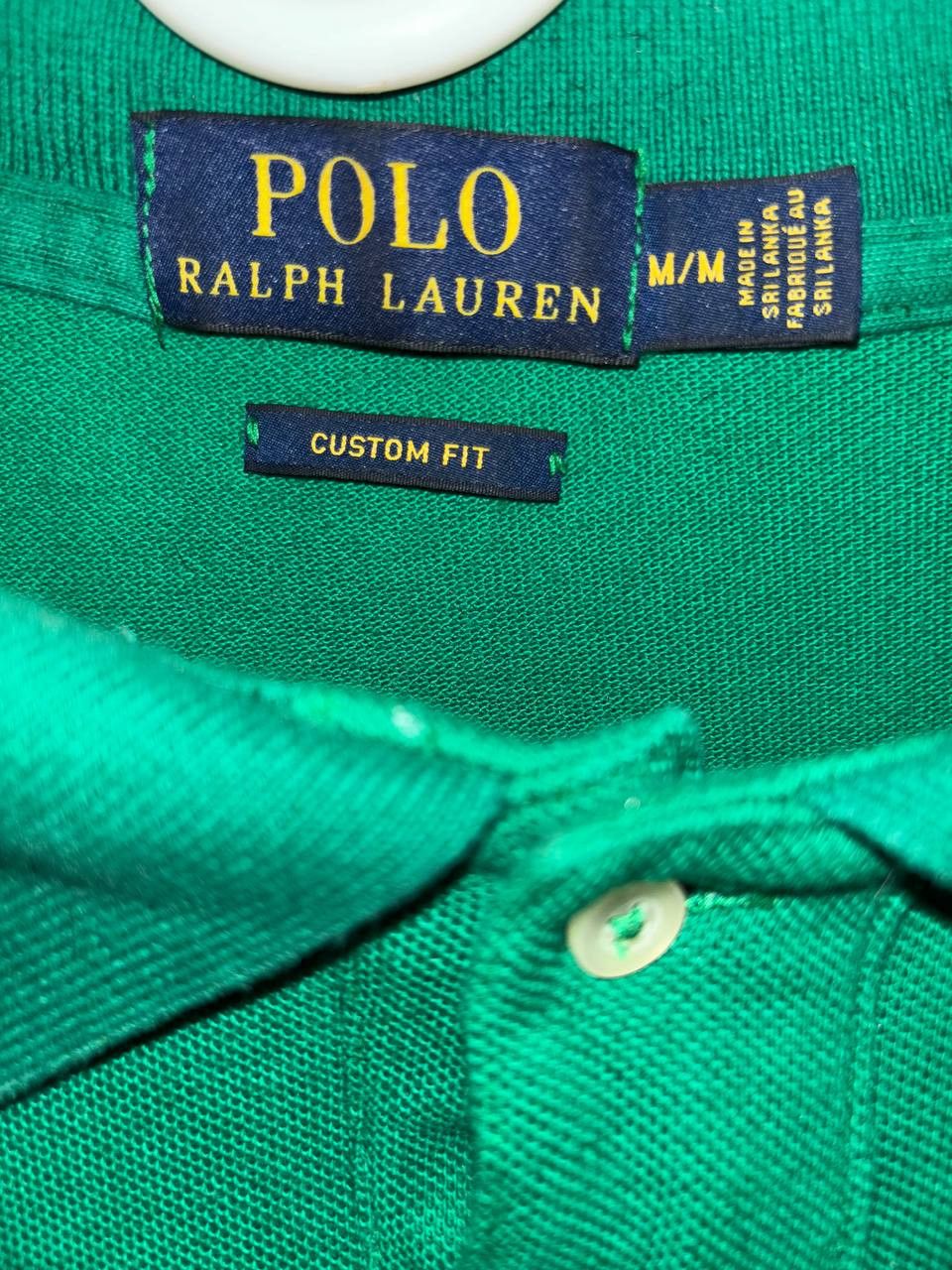 Polo Ralph Lauren Polo Ralph Lauren Green and white men's striped shirt M Size US M / EU 48-50 / 2 - 14 Thumbnail