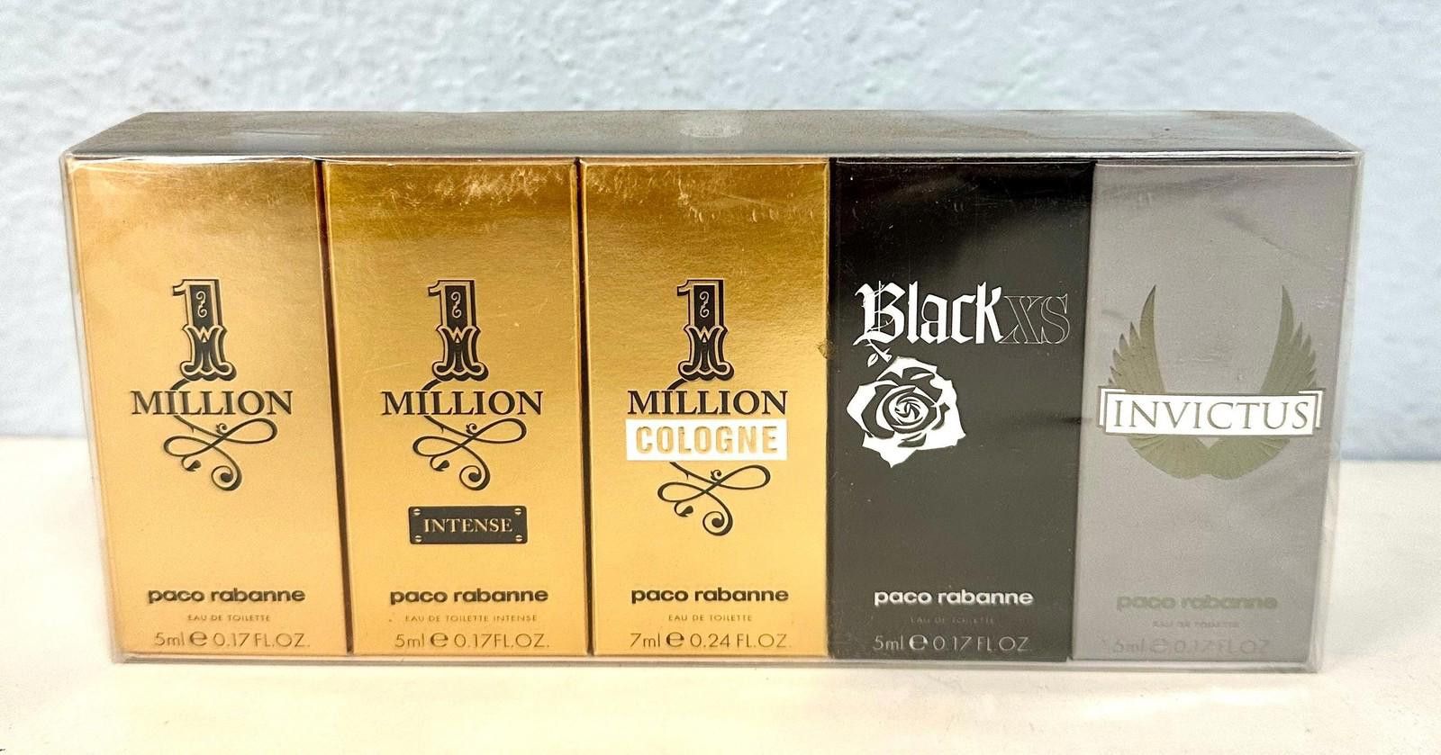 Paco Rabanne Mini Fragrance Variety 5pc Perfume set for men - Main Image