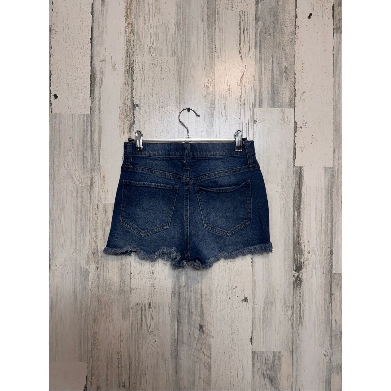 Other SO Vintage Stretch Denim Shorts 3/25W | High Rise Distressed Size 25" / US 0 / IT 36 - 2 Thumbnail