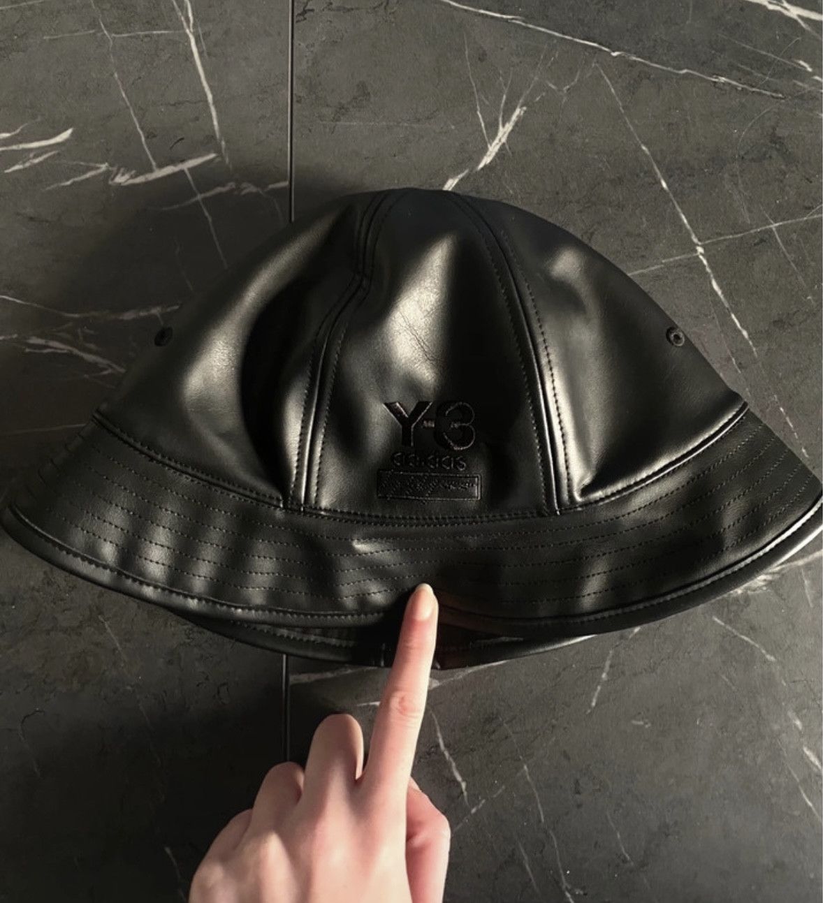 Adidas × Y-3 × Yohji Yamamoto Y-3 reversable bucket hat Size ONE SIZE - 5 Thumbnail