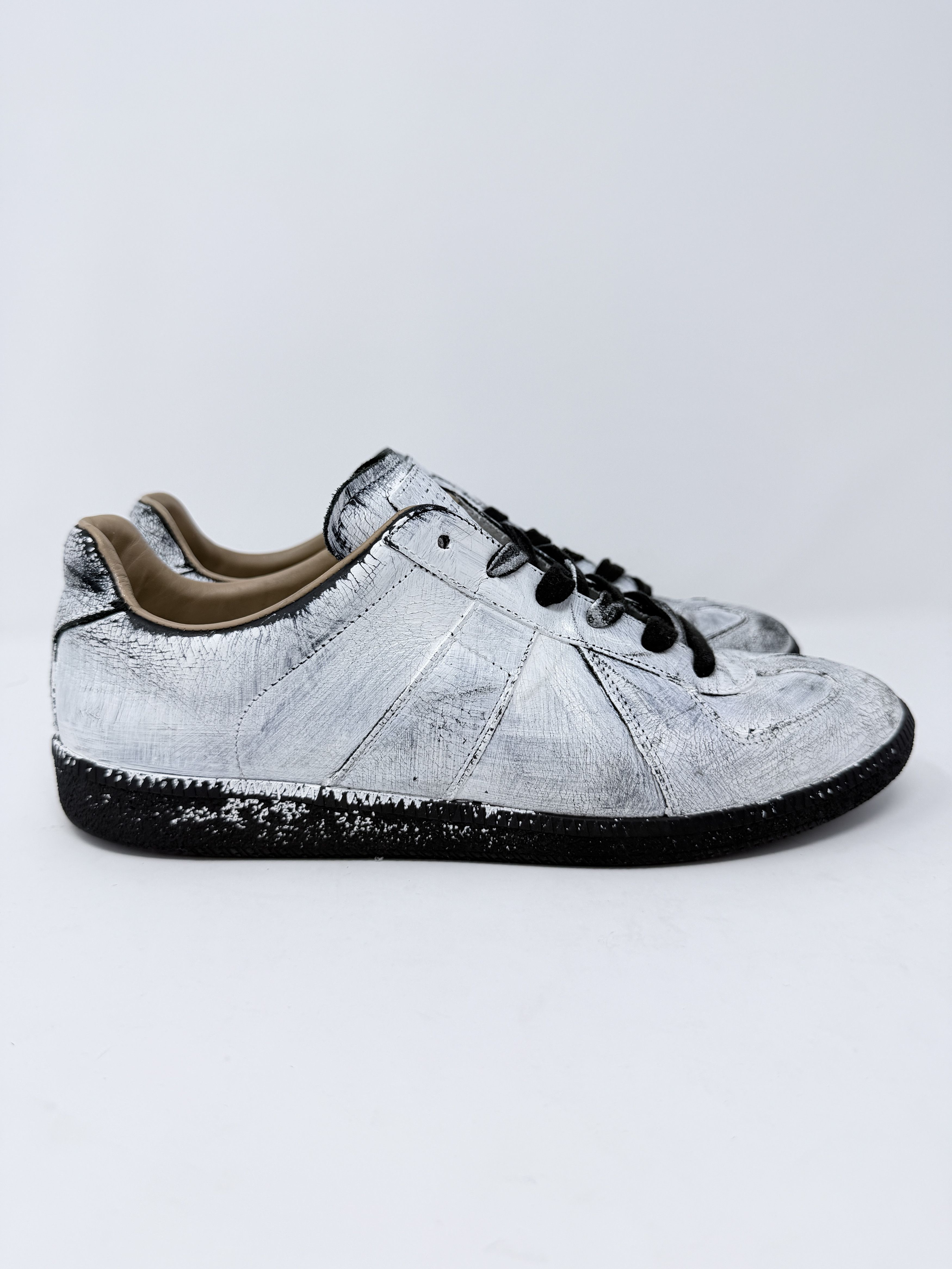 Maison Margiela Maison Margiela Replica German Army Trainer GAT Painted Size US 10 / EU 43 - 2 Thumbnail