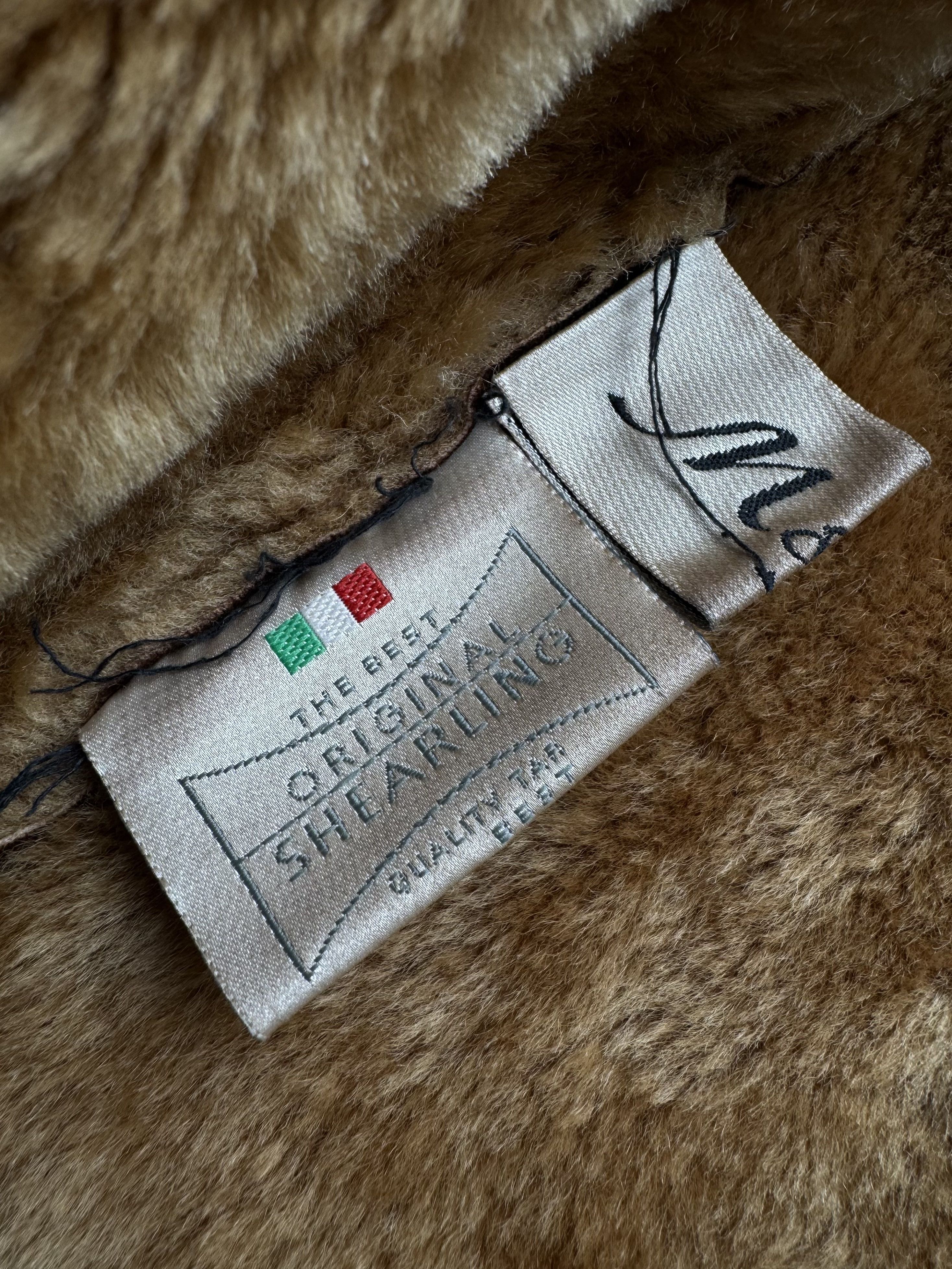 Vintage Vintage Real Shearling Faded Jacket(B409)E2D15 Size US XXL / EU 58 / 5 - 14 Thumbnail