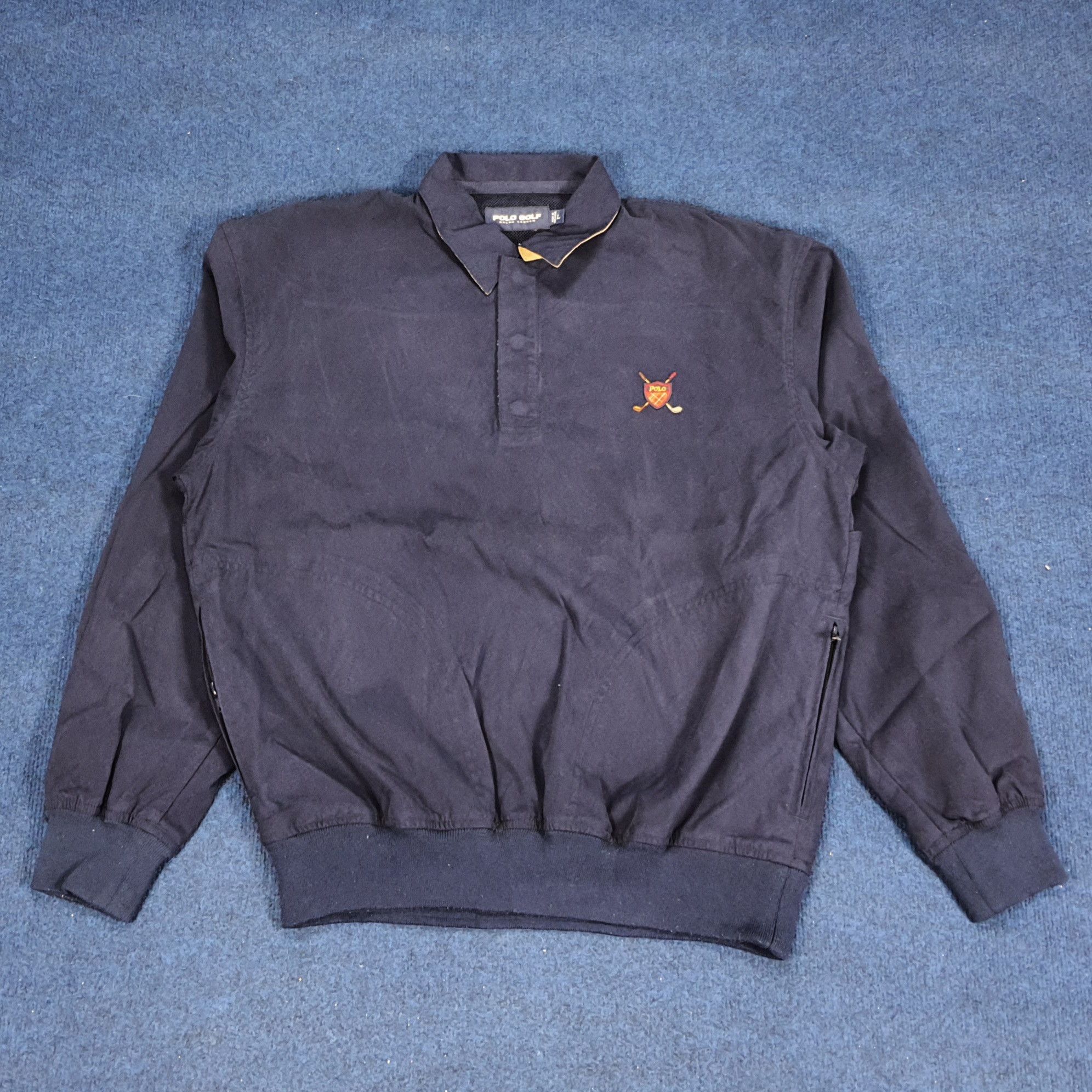 Polo Ralph Lauren × Vintage Vintage POLO GOLF Ralph Lauren Polos Sweatshirt Size US L / EU 52-54 / 3 - 1 Thumbnail