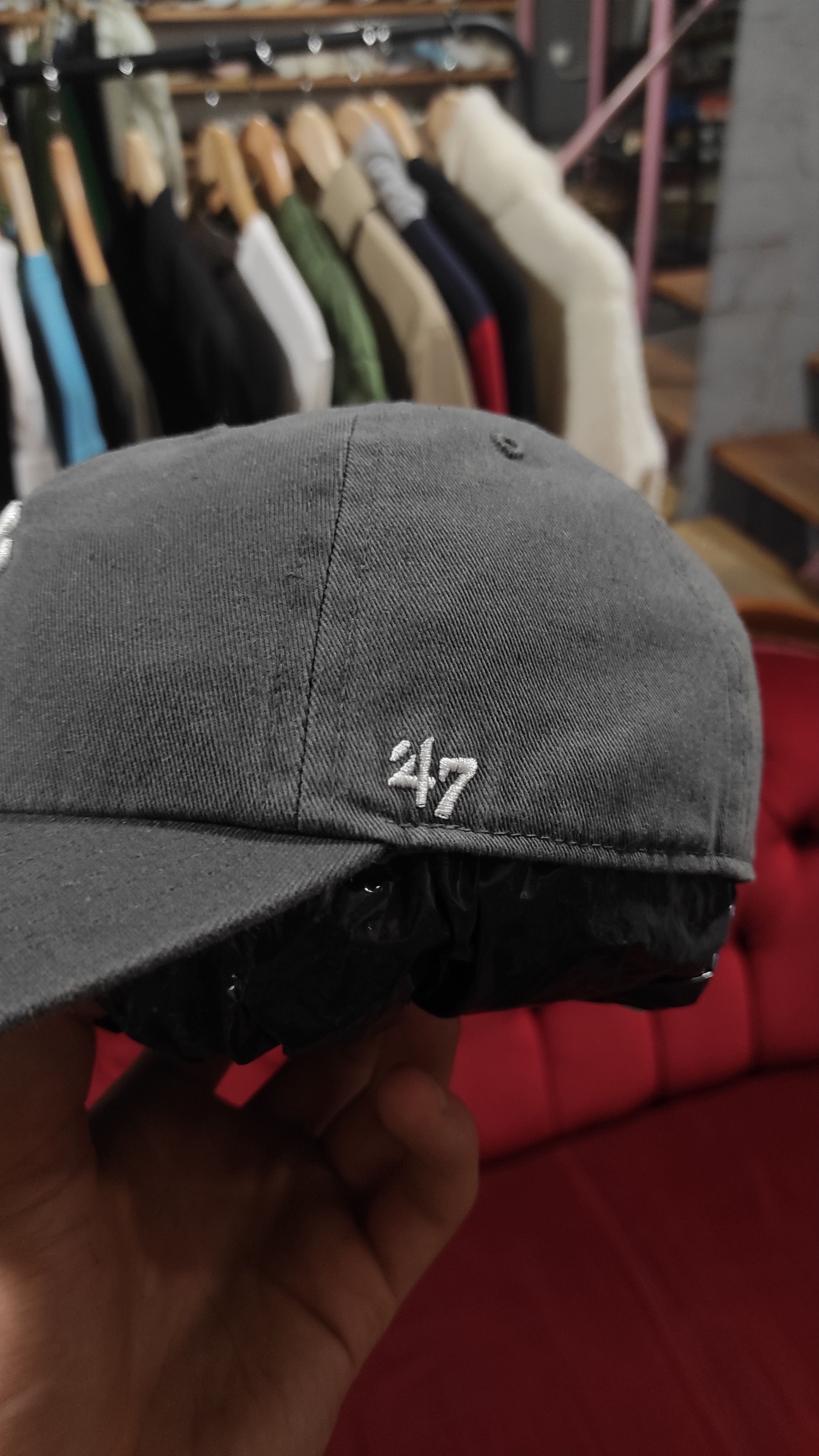 47 Brand × New York Yankees 47 Brand New York Yankees 6 Panel Cap Size ONE SIZE - 7 Thumbnail