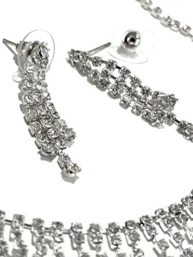 Other Fashion Necklace And Dangling Earrings Jewelry Set Size ONE SIZE - 2 Thumbnail