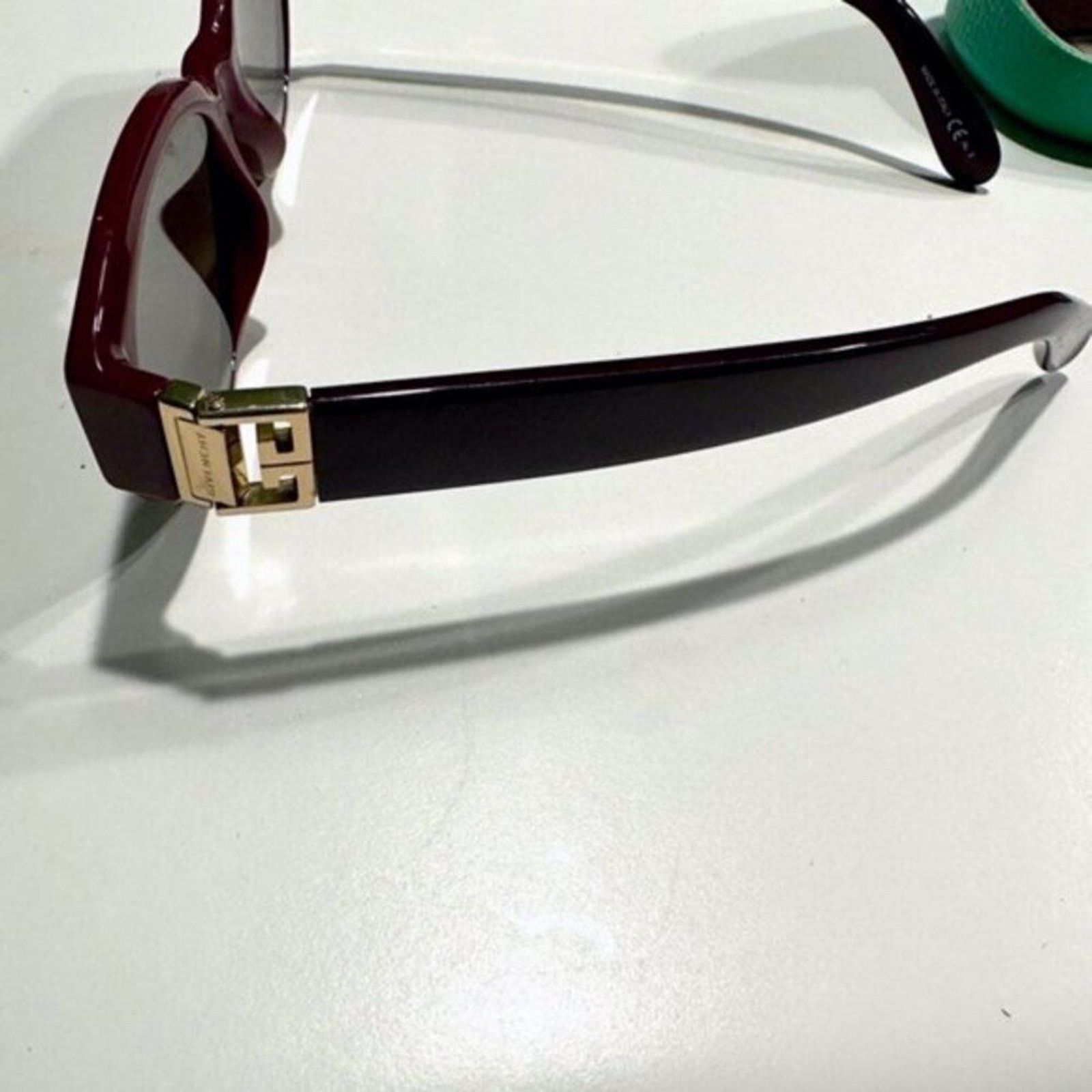Givenchy Givenchy 52mm Oval Sunglasses burgundy Size ONE SIZE - 5 Thumbnail
