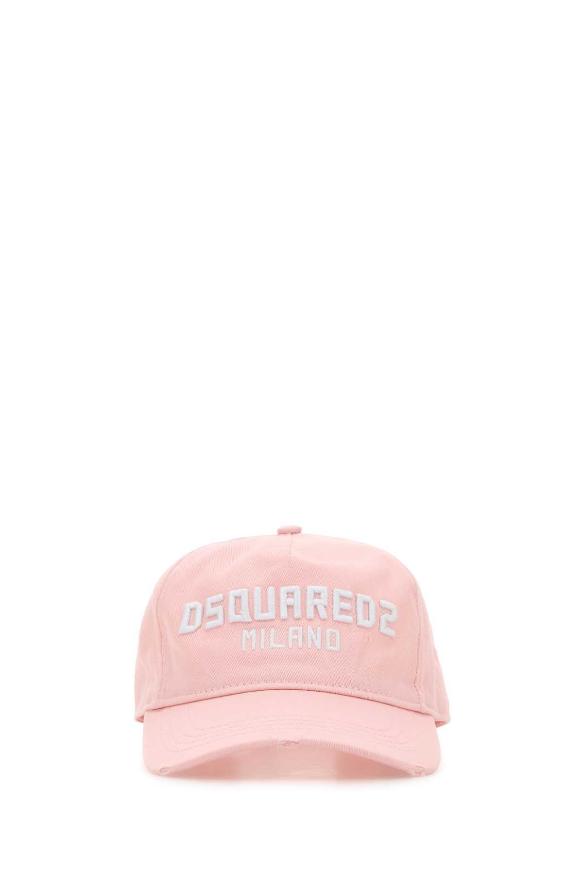 Dsquared2 Pink Cotton Baseball Cap Size ONE SIZE - 1 Thumbnail