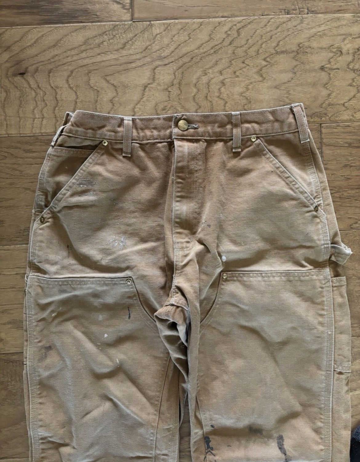 Carhartt Carhartt tan double knee pants Size US 33 - 3 Thumbnail
