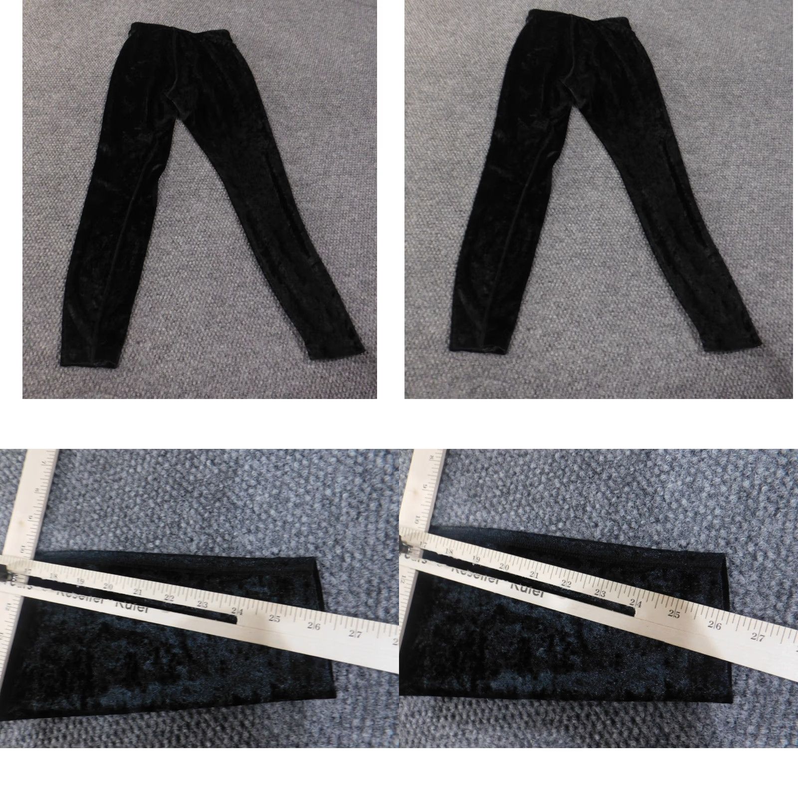Nike Nike Leggings Women XS Black Logo Dri-FIT Velour Walk Compression Stretch Athletic Size 40" / US 18 - 8 Thumbnail