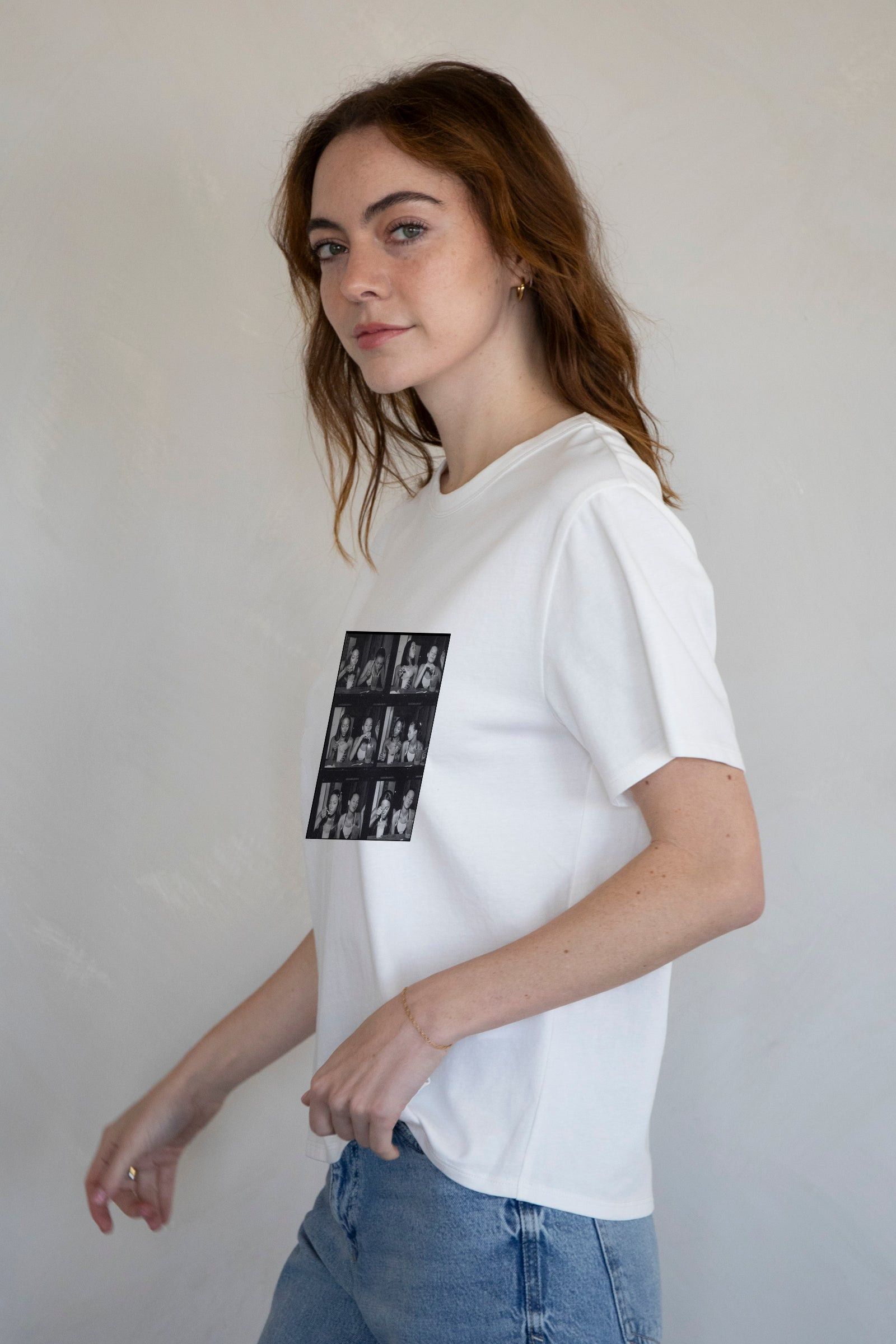 Vintage Kate Moss & Naomi Campbell Tee – 90s Shirt Size M / US 6-8 / IT 42-44 - 3 Thumbnail