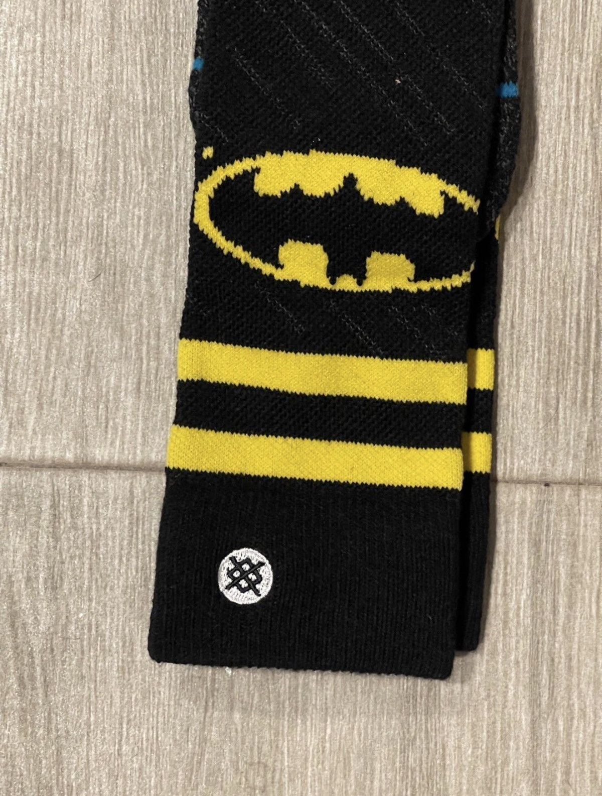 Stance Socks Stance Batman Infiknit Snow Wool OTC Black Socks Sz L Large Size ONE SIZE - 4 Thumbnail