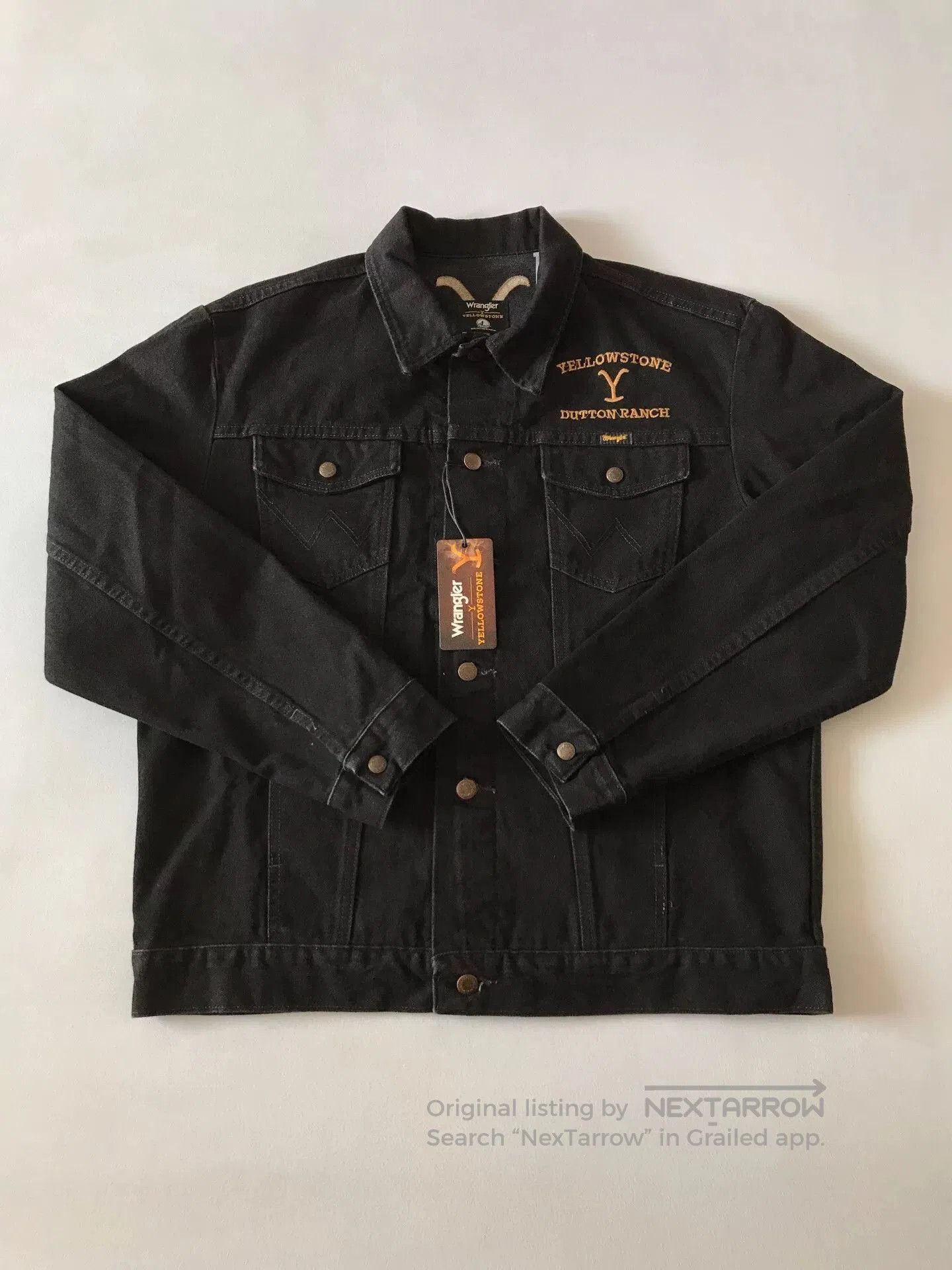 Wrangler Wrangler x Yellowstone Western Denim Jacket. Size US L / EU 52-54 / 3 - 1 Thumbnail