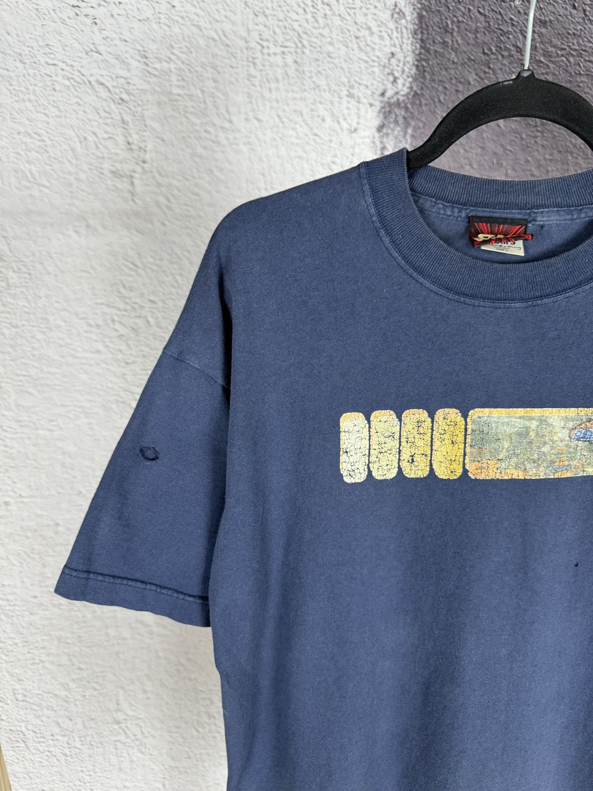 Star Wars STAR WARS POD RACING Vintage LOGO BLUE Tee distressed Size US L / EU 52-54 / 3 - 3 Thumbnail