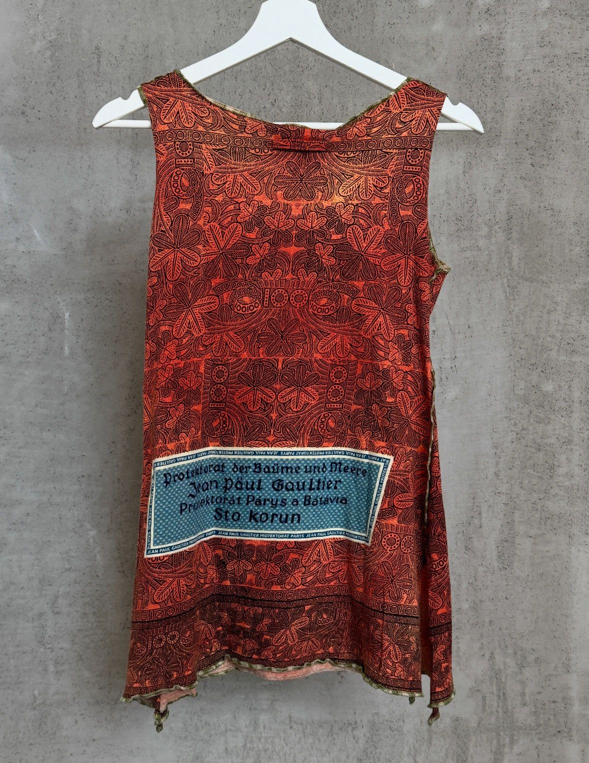 Jean Paul Gaultier Jean Paul Gaultier “Aztec” Collection Tank Top SS94 Size M / US 6-8 / IT 42-44 - 1 Thumbnail