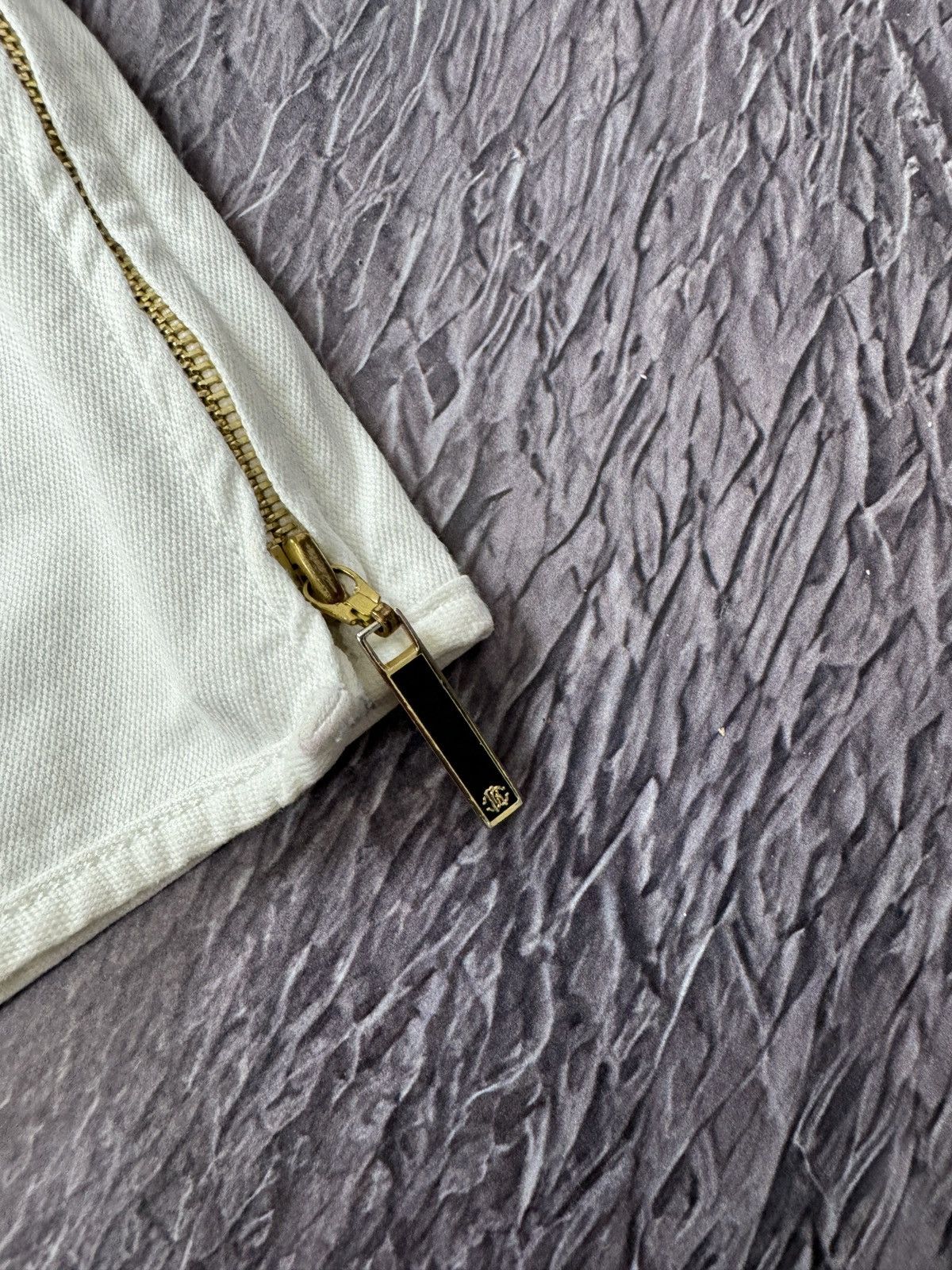 Roberto Cavalli Roberto Cavalli vintage white zipper casual classic pants Size 28" / US 6 / IT 42 - 7 Thumbnail