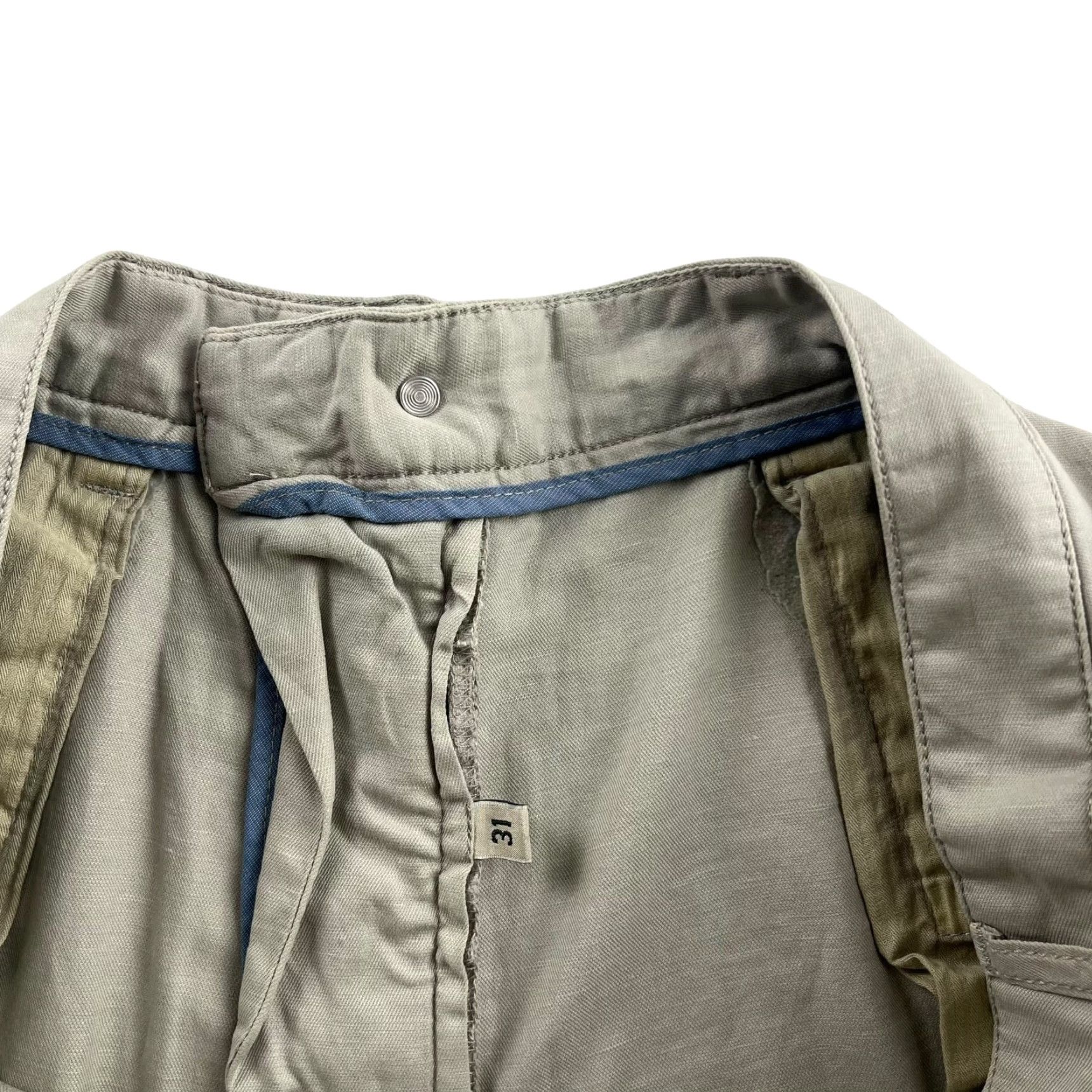 Faherty Faherty Men’s Pants Gray 5-Pocket Chino Cotton Blend 32x27 Mens Pants Regular Straight 5-Pocket Design Front Flat Front Casual/* Size US 32 / EU 48 - 4 Thumbnail