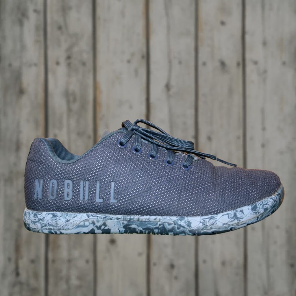 Vintage NOBULL Outwork Edge Blue Trainers Unisex Adults Sneaker Low Top Lace Up 7.5 9 Shoes Mens Womens Girls Boys Size US 7 / IT 37 - 1 Thumbnail