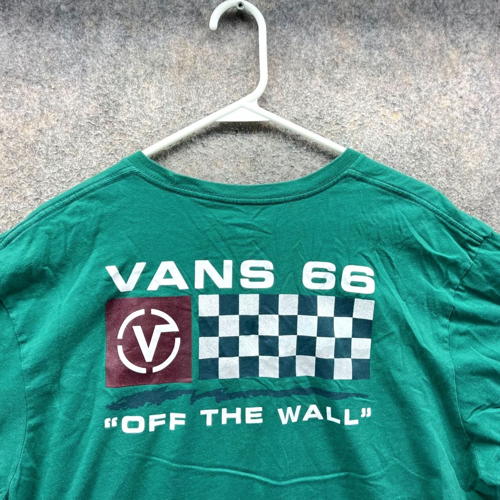 Vans VANS Shirt Mens XXL Green Crewneck Custom Fit Casual Tee SkateBoard Cotton Y2K Size US XXL / EU 58 / 5 - 7 Thumbnail