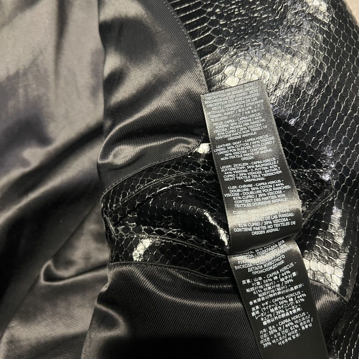 Tom Ford 🪭$15K VALUE🪭 Tom Ford snake printed leather blazer jacket Size US L / EU 52-54 / 3 - 5 Thumbnail