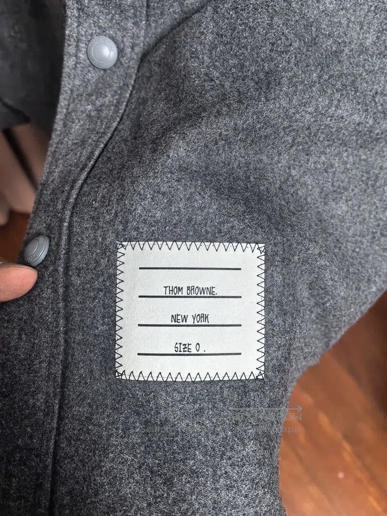 Thom Browne Thom Browne Jacket, Cashmere and Wool Blend Size US XS / EU 42 / 0 - 3 Thumbnail