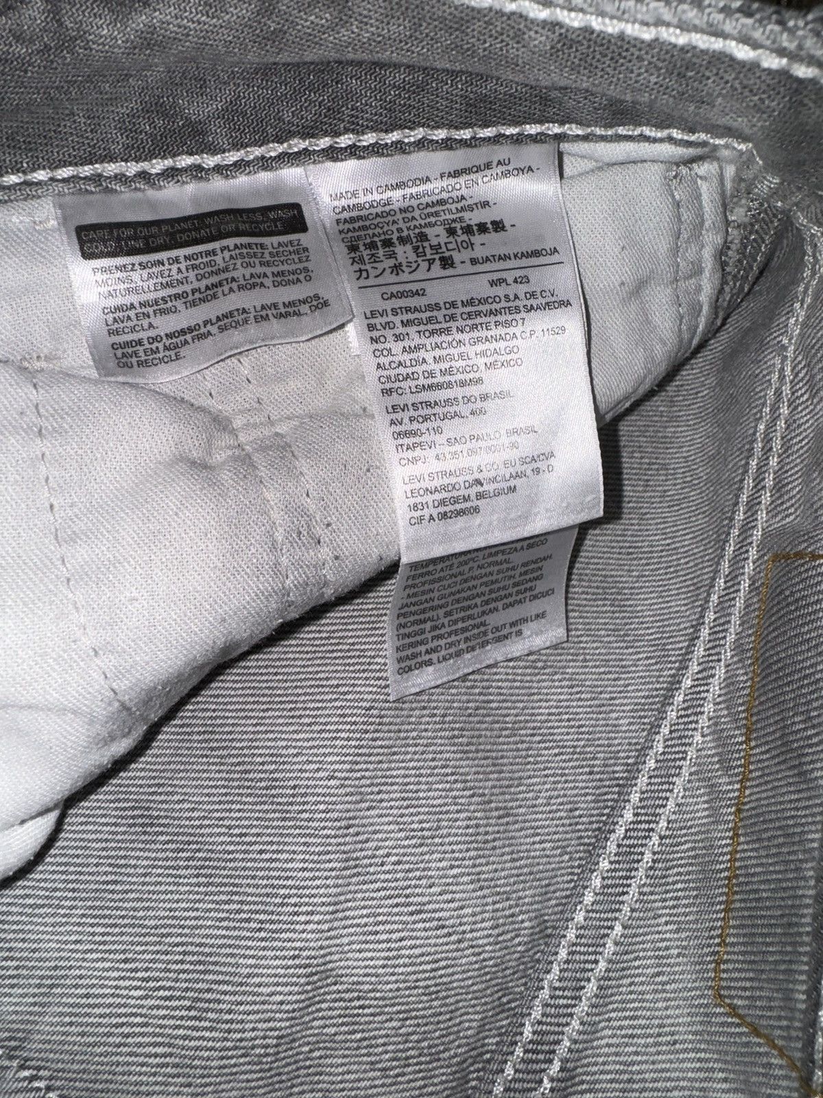 Levi's Levis Grey Carpenter Pants Size US 31 - 3 Thumbnail