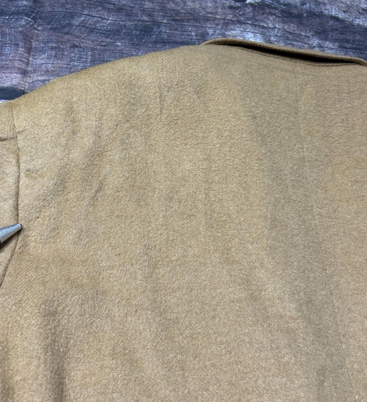 Other Greystone Ltd Blazer Jacket Men's 44 100% Camel Hair Tan VTG Size 44R - 12 Thumbnail