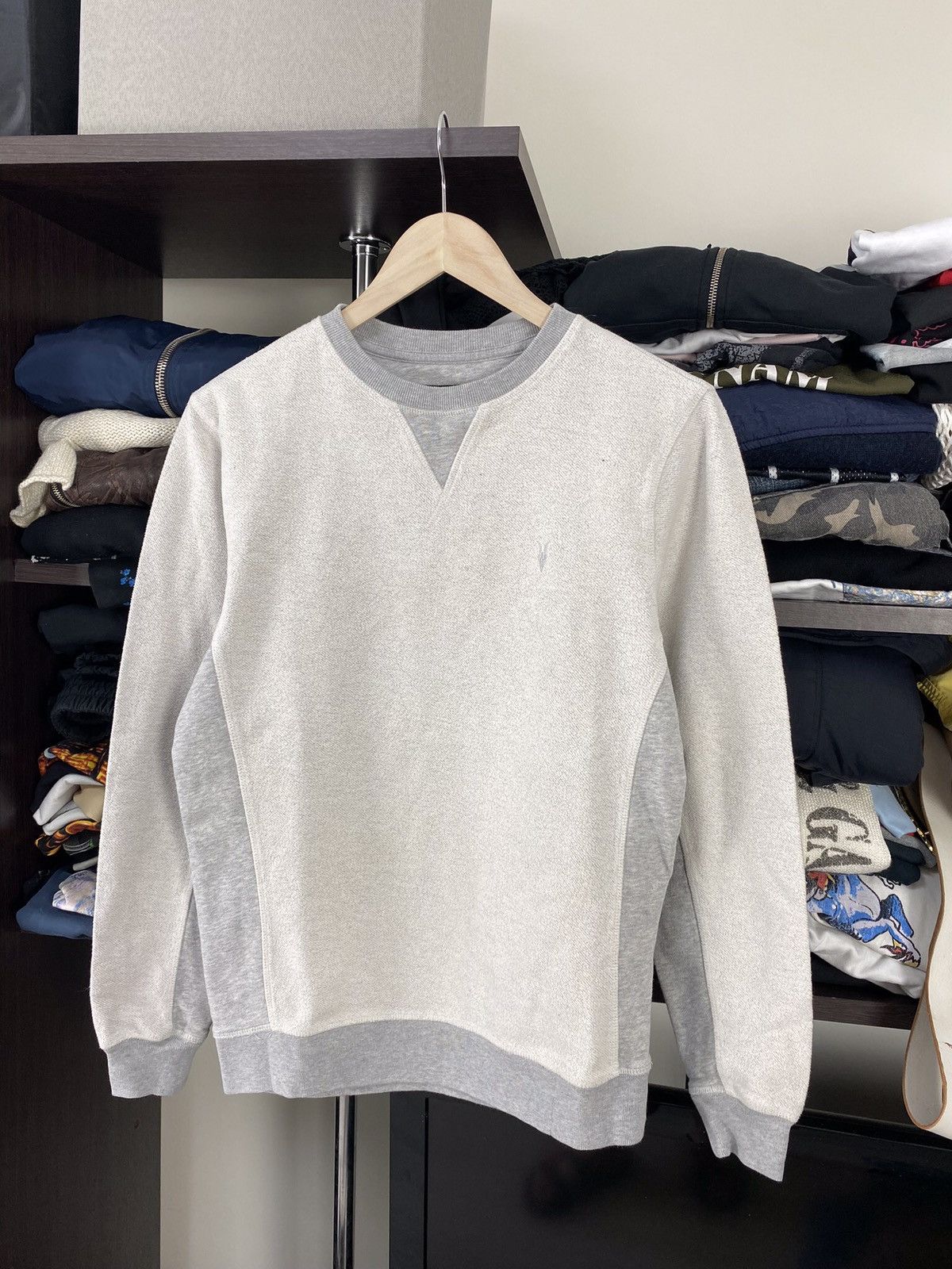Vintage Allsaints Base Mini Logo Sweatshirt