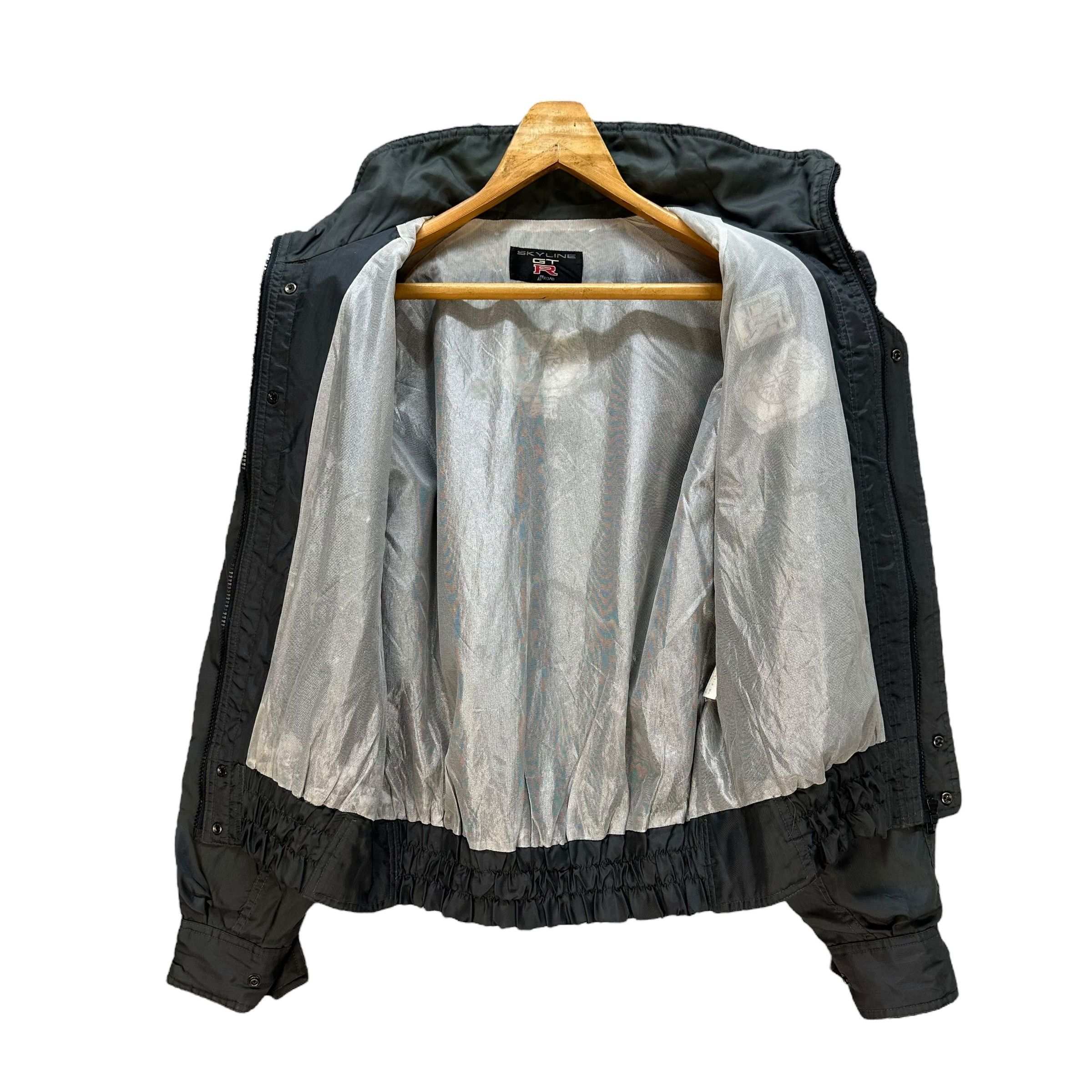 Vintage Vintage SKYLINE GTR Motorsports Nylon Light Jacket #A55-1258 Size US M / EU 48-50 / 2 - 8 Thumbnail