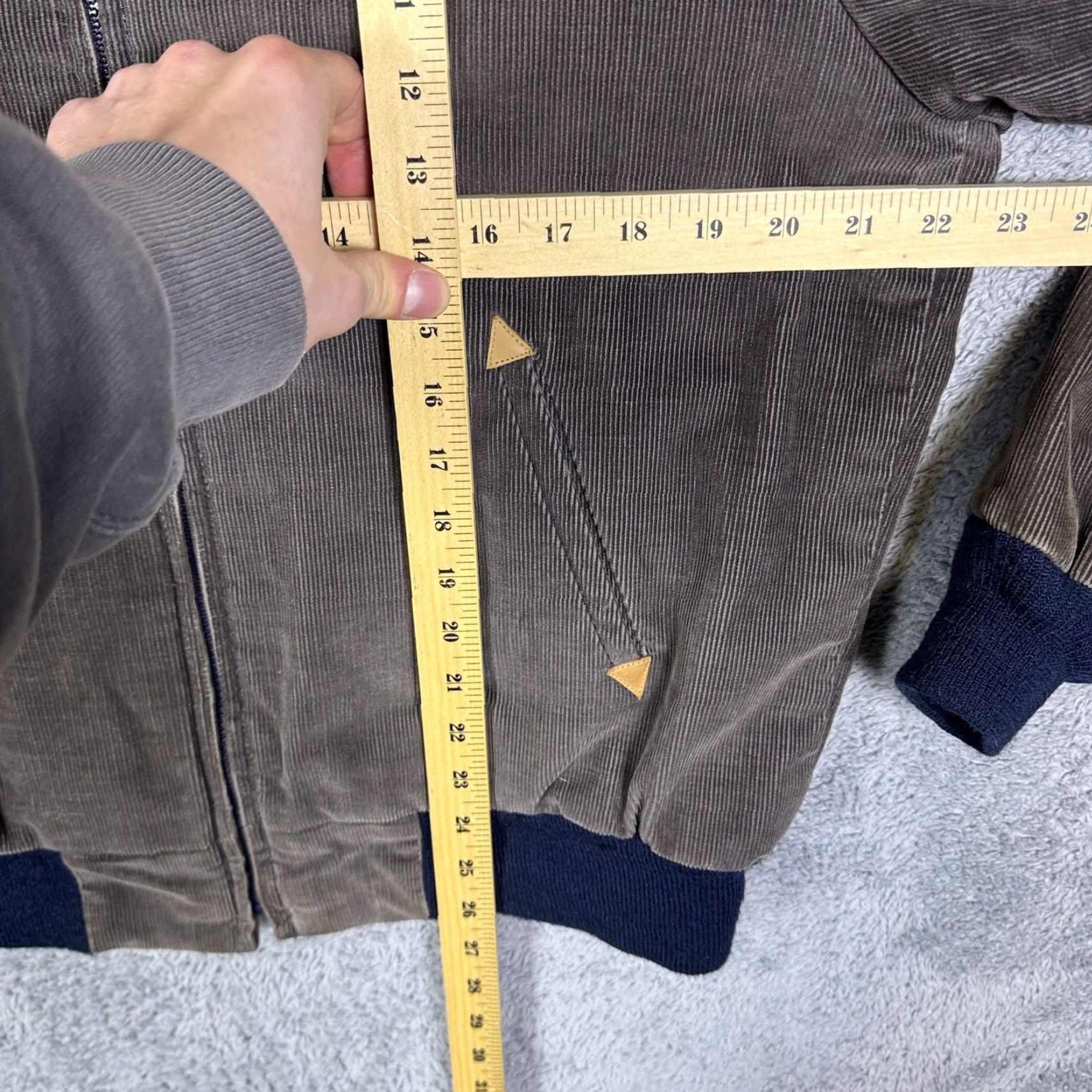 Vintage VINTAGE Larry Mahan Jacket Mens L Corduroy Bomber Cowboy Collection Western Full Zip Jacket Size US L / EU 52-54 / 3 - 7 Thumbnail