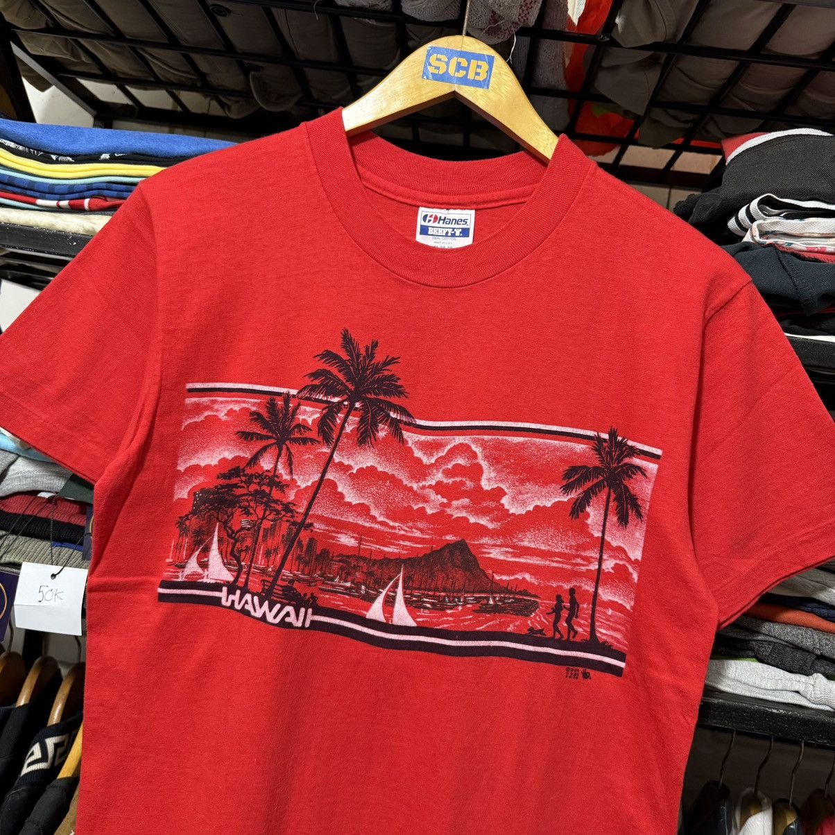Sun Surf Vintage 80s hawaii hanes tshirt Size US S / EU 44-46 / 1 - 2 Thumbnail