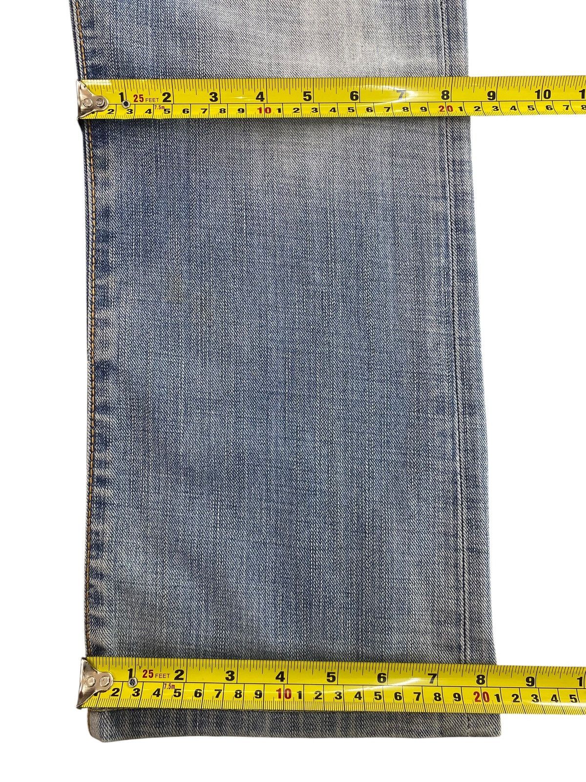Edwin Edwin Whiskered Faded Wash Style Wide Fit Jeans Size US 32 / EU 48 - 6 Thumbnail