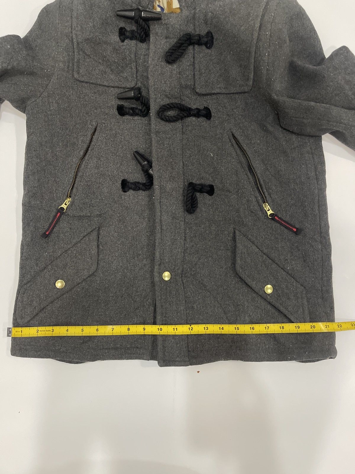 Issey Miyake Net-net issey miyake Wool Hoodie Duffle Coat Size US M / EU 48-50 / 2 - 14 Thumbnail