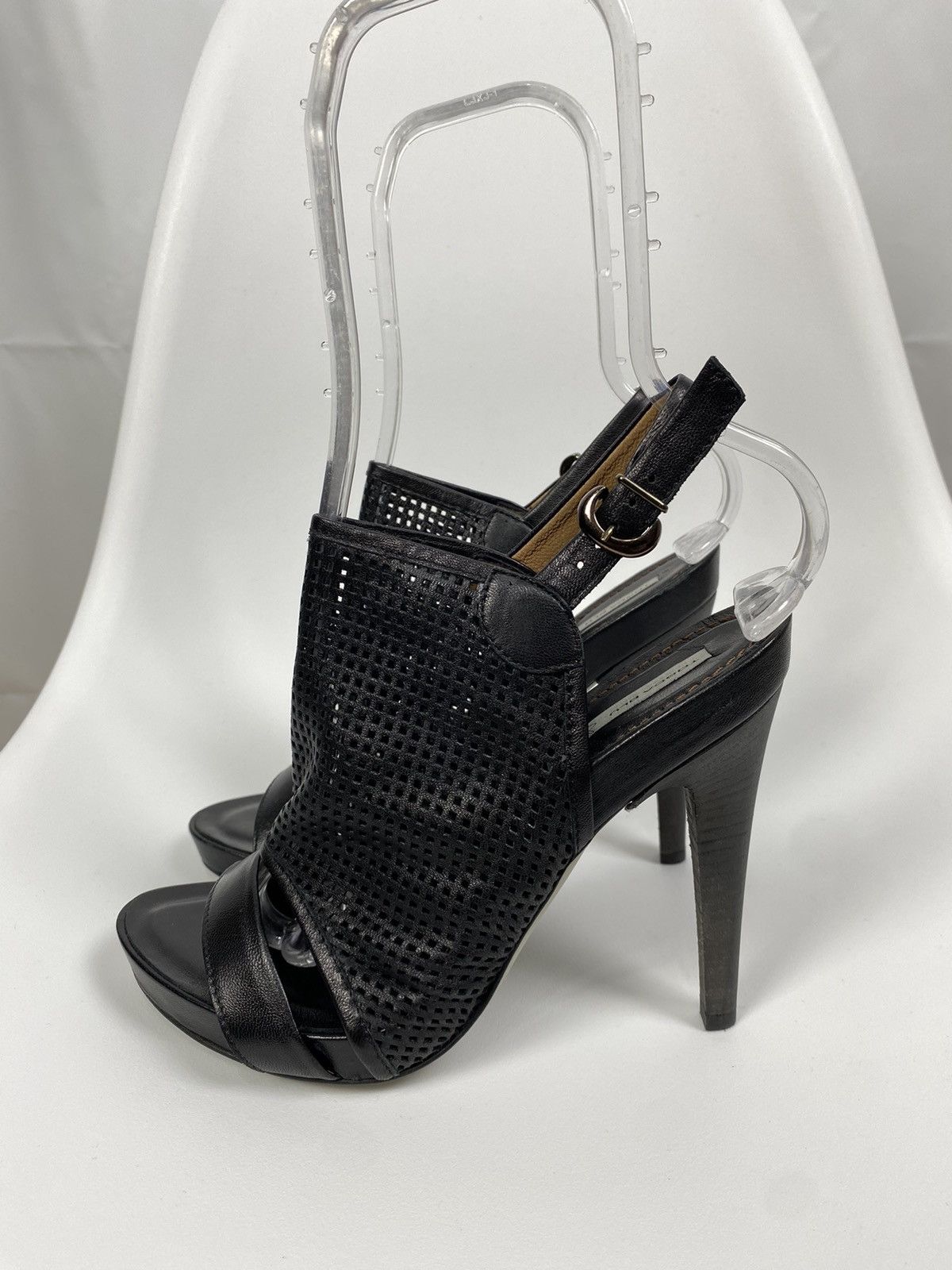 Other Tosca Blu Leather Heels with Mesh Leather size 38 Size US 8 / IT 38 - 4 Thumbnail