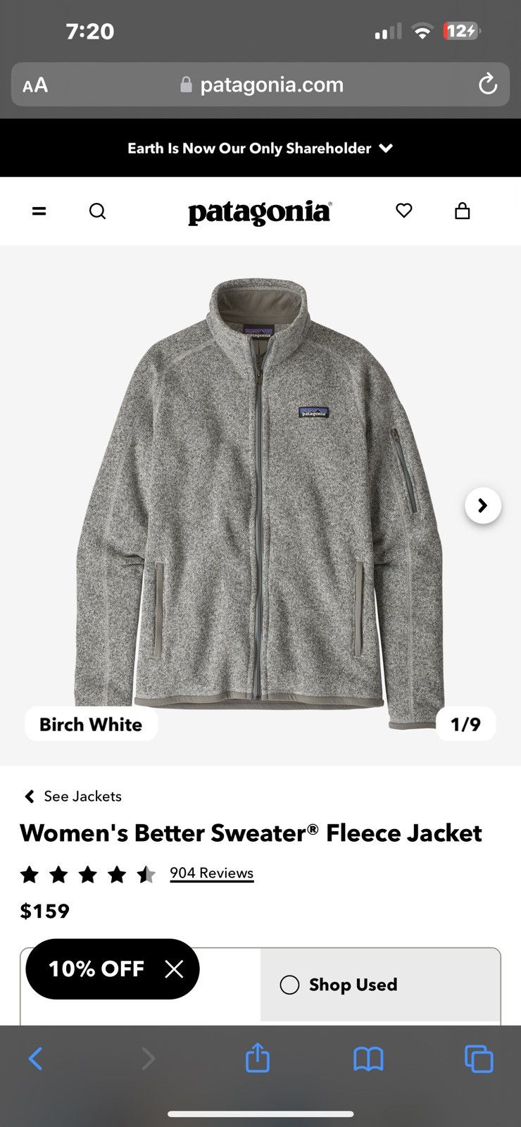 Patagonia Women's Better Sweater® Fleece Jacket Size S / US 4 / IT 40 - 1 Thumbnail