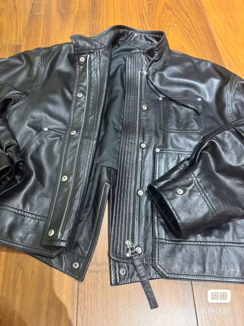 Helmut Lang Helmut Lang Pilot Leather Jacket Genuine Leather Size US XS / EU 42 / 0 - 2 Thumbnail