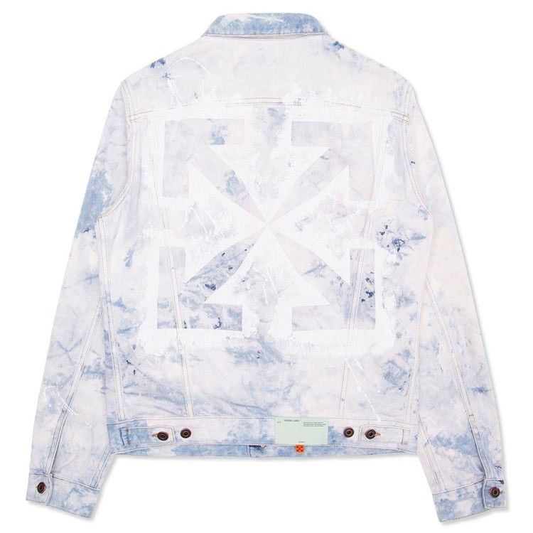 Off-White Off-White Arrow Slim Jeans Jacket Size US XL / EU 56 / 4 - 1 Thumbnail
