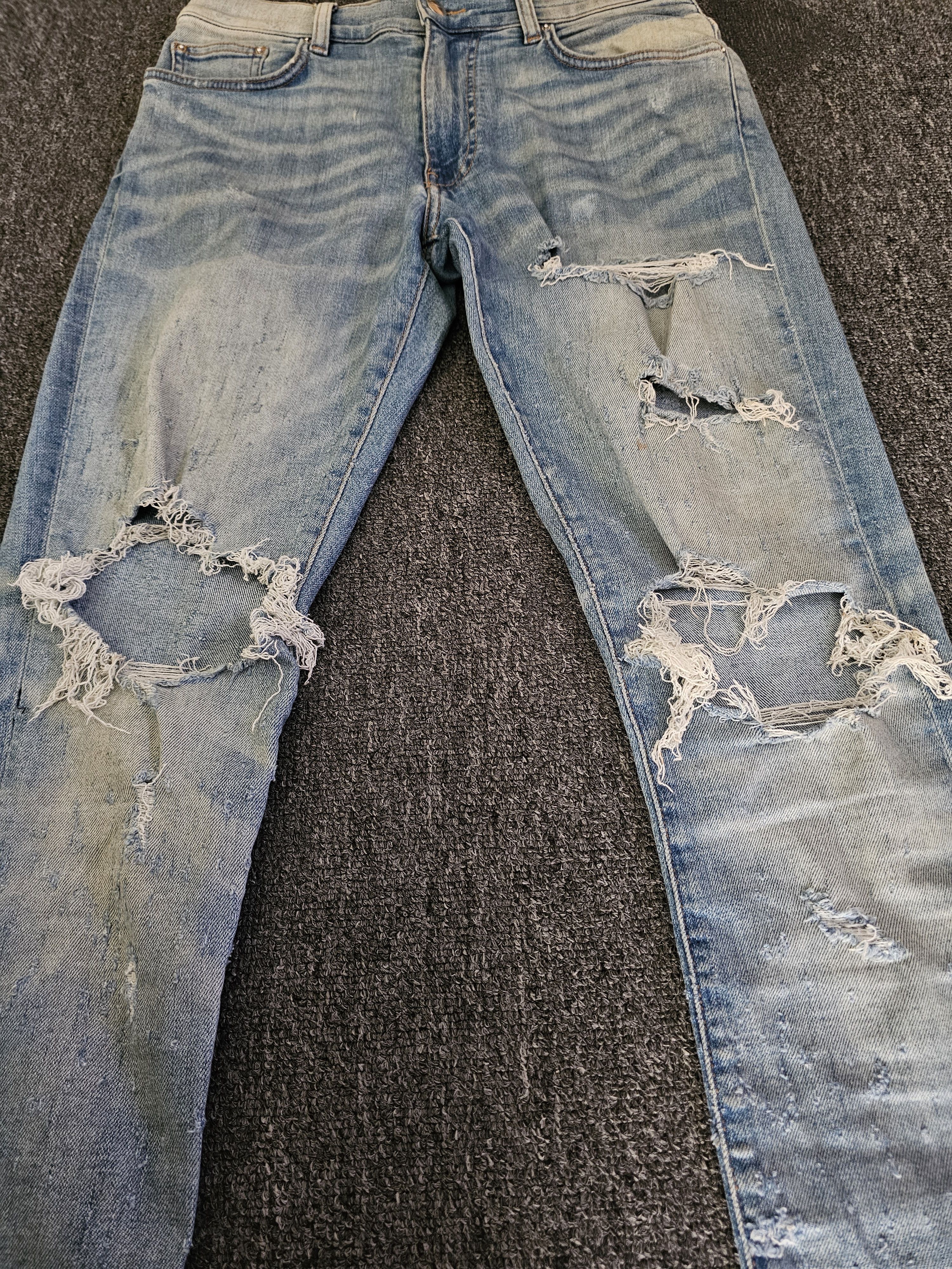 Amiri Amiri Men's Ripped Jeans Size 31 Size US 31 - 2 Thumbnail