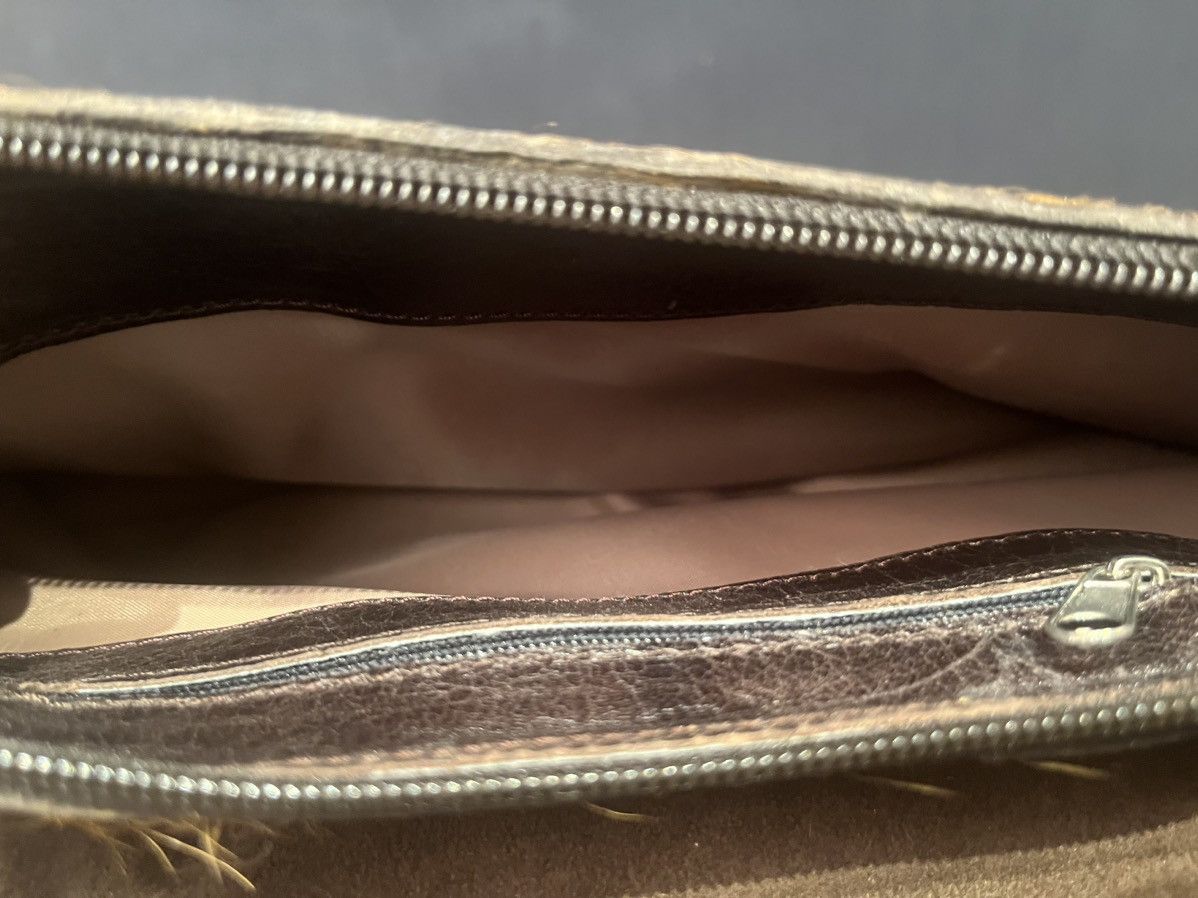 Japanese Brand × Vintage Alaluna Vintage Fur Leather Gem Mini-Bag Size ONE SIZE - 7 Thumbnail
