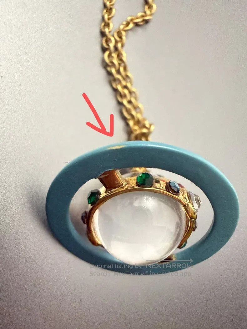 Vivienne Westwood Vivienne Westwood Saturn Colorful Orb Necklace Size ONE SIZE - 3 Thumbnail