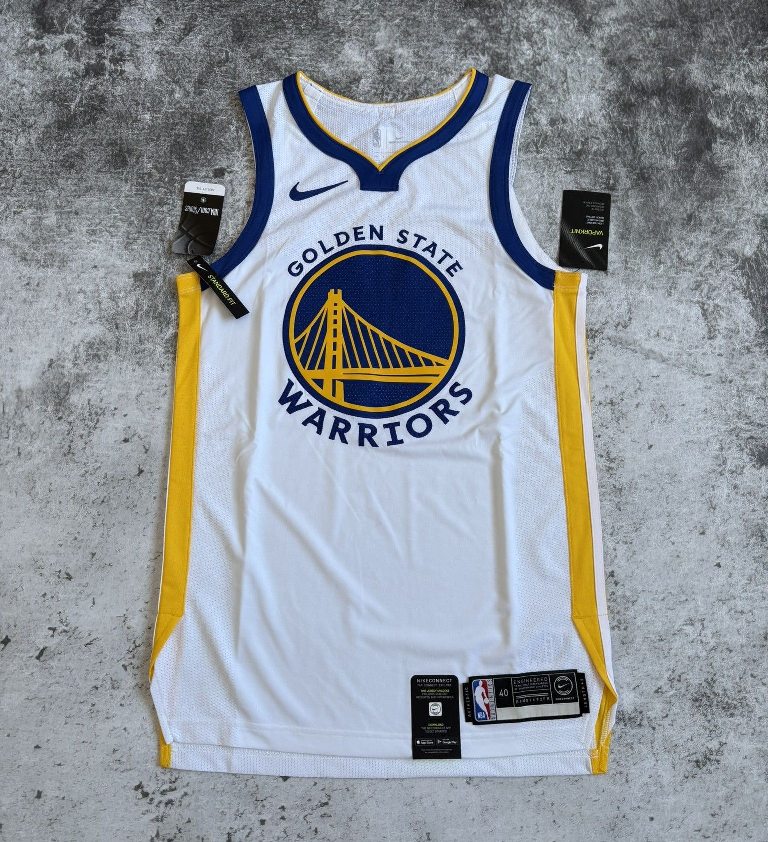 Nike Golden State Warriors Nike VAPORKNIT Jersey NBA S Size US S / EU 44-46 / 1 - 1 Thumbnail