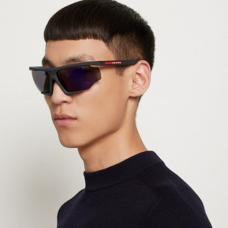 Prada × Vintage Prada sunglasses Linea Rossa PS 07YS DG0-06F Size ONE SIZE - 8 Thumbnail