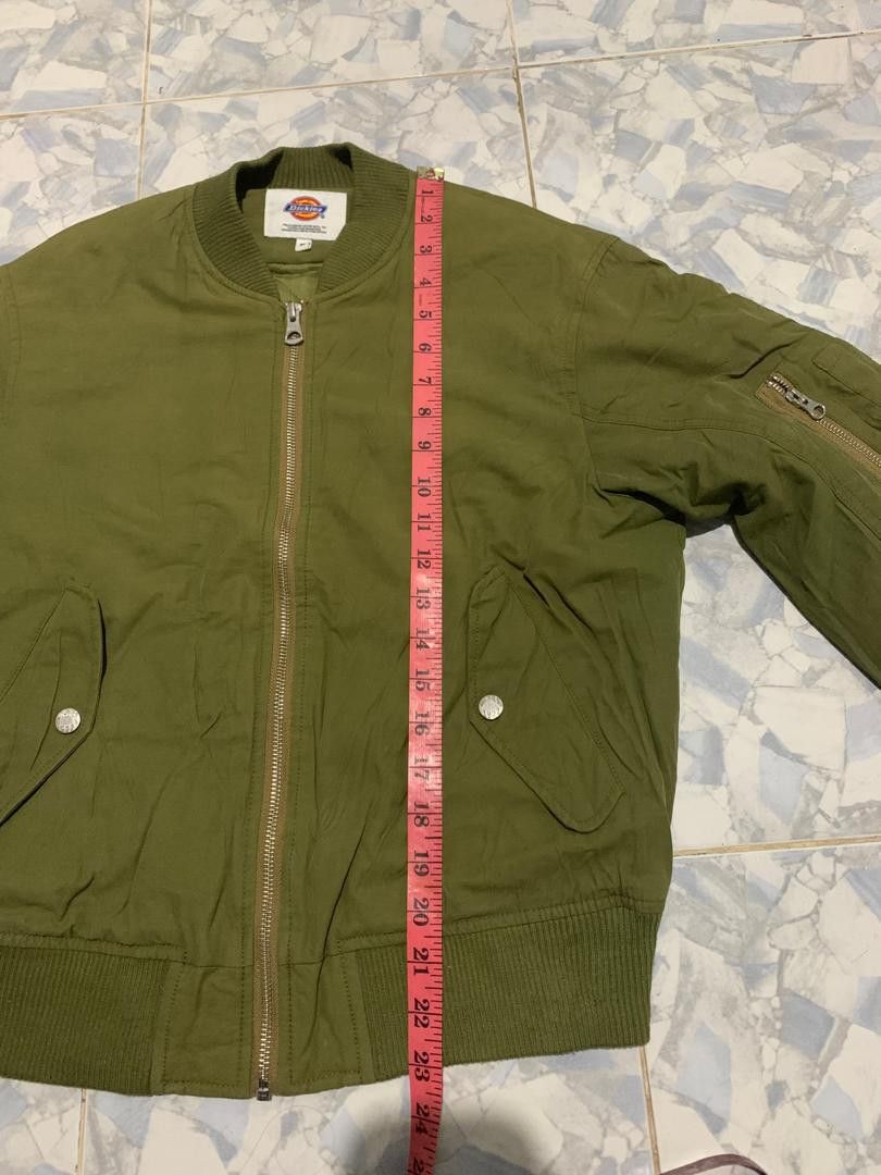 Dickies DICKIES BOMBER Jacket Faded green Army Size US M / EU 48-50 / 2 - 13 Thumbnail