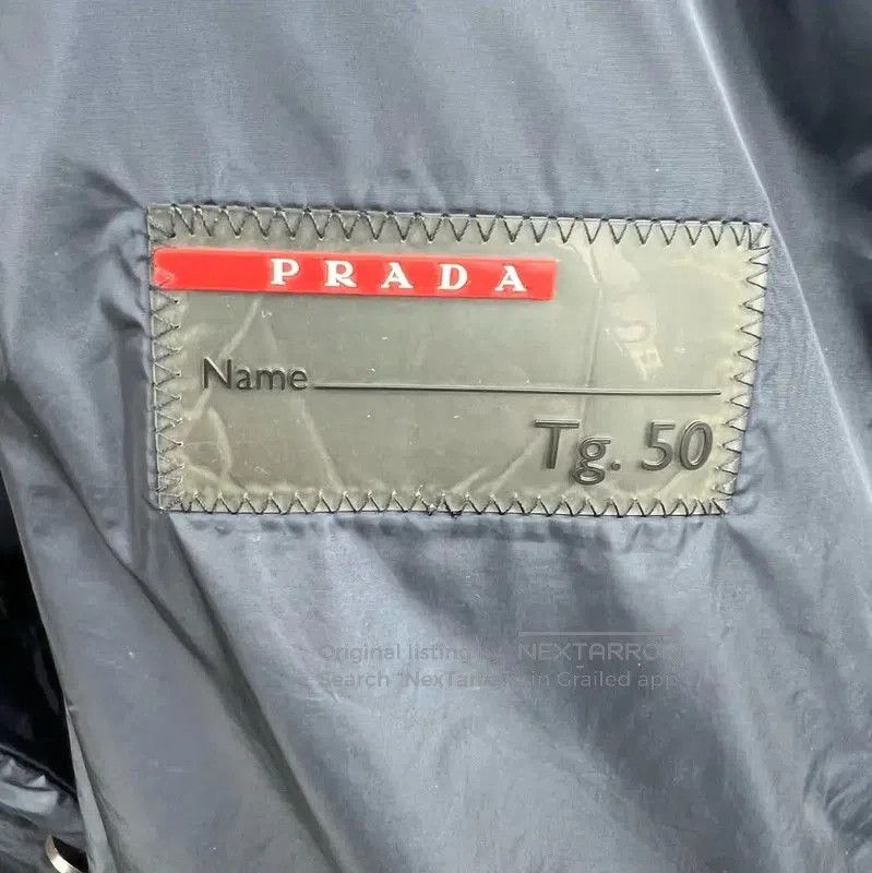 Prada Prada Men's Navy Cotton Overcoat. Size US M / EU 48-50 / 2 - 3 Thumbnail